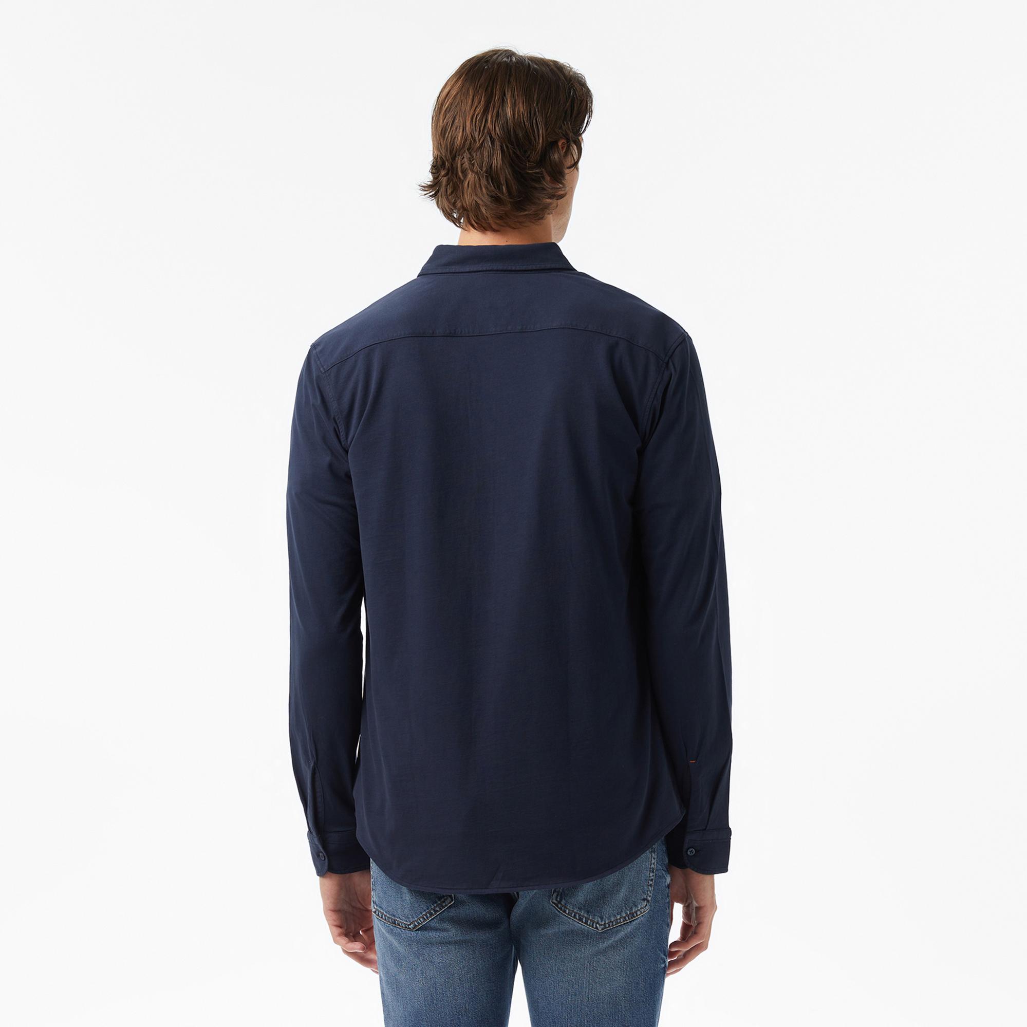 Boss Erkek Lacivert Gömlek