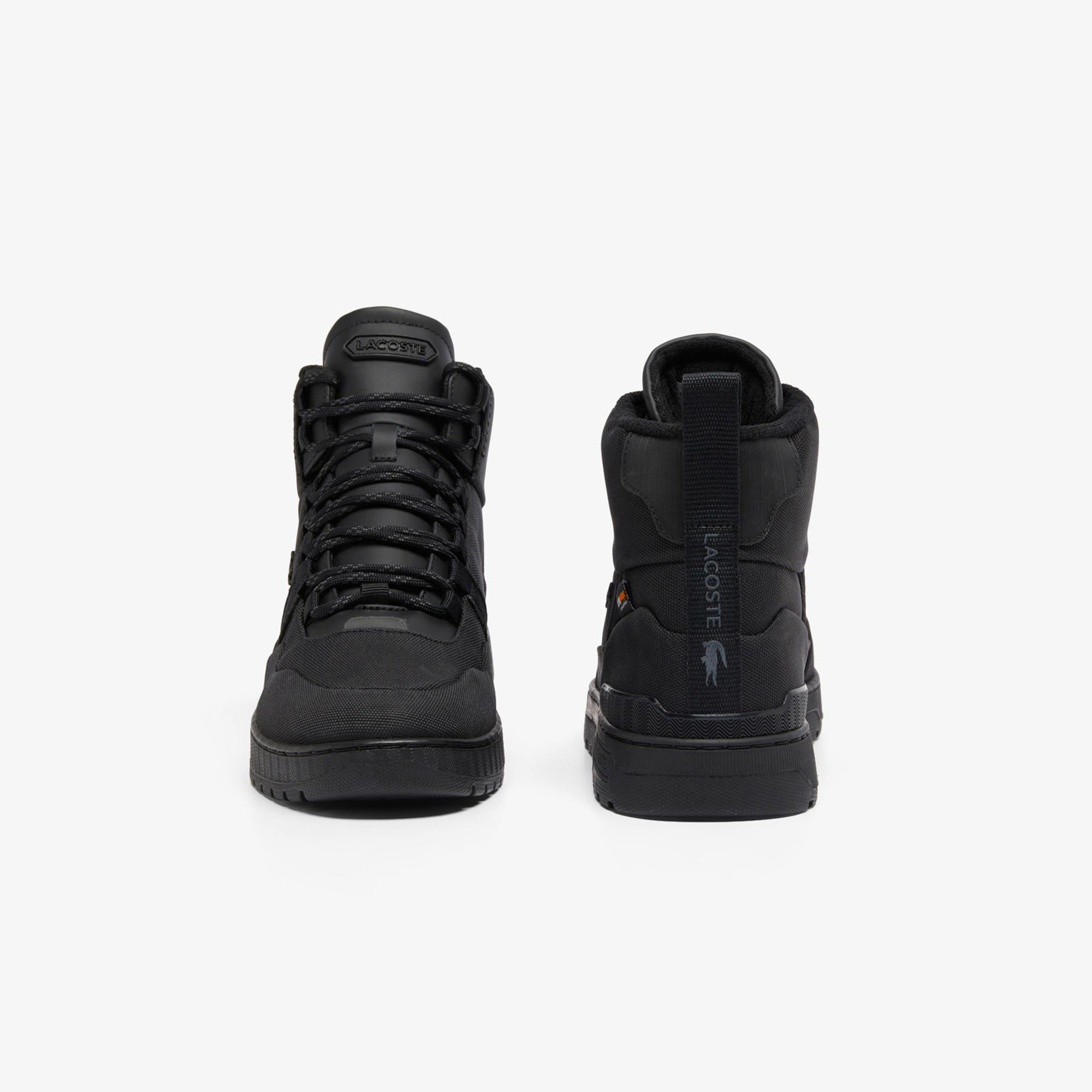Lacoste T-Clip Winter Mid Erkek Siyah Bot