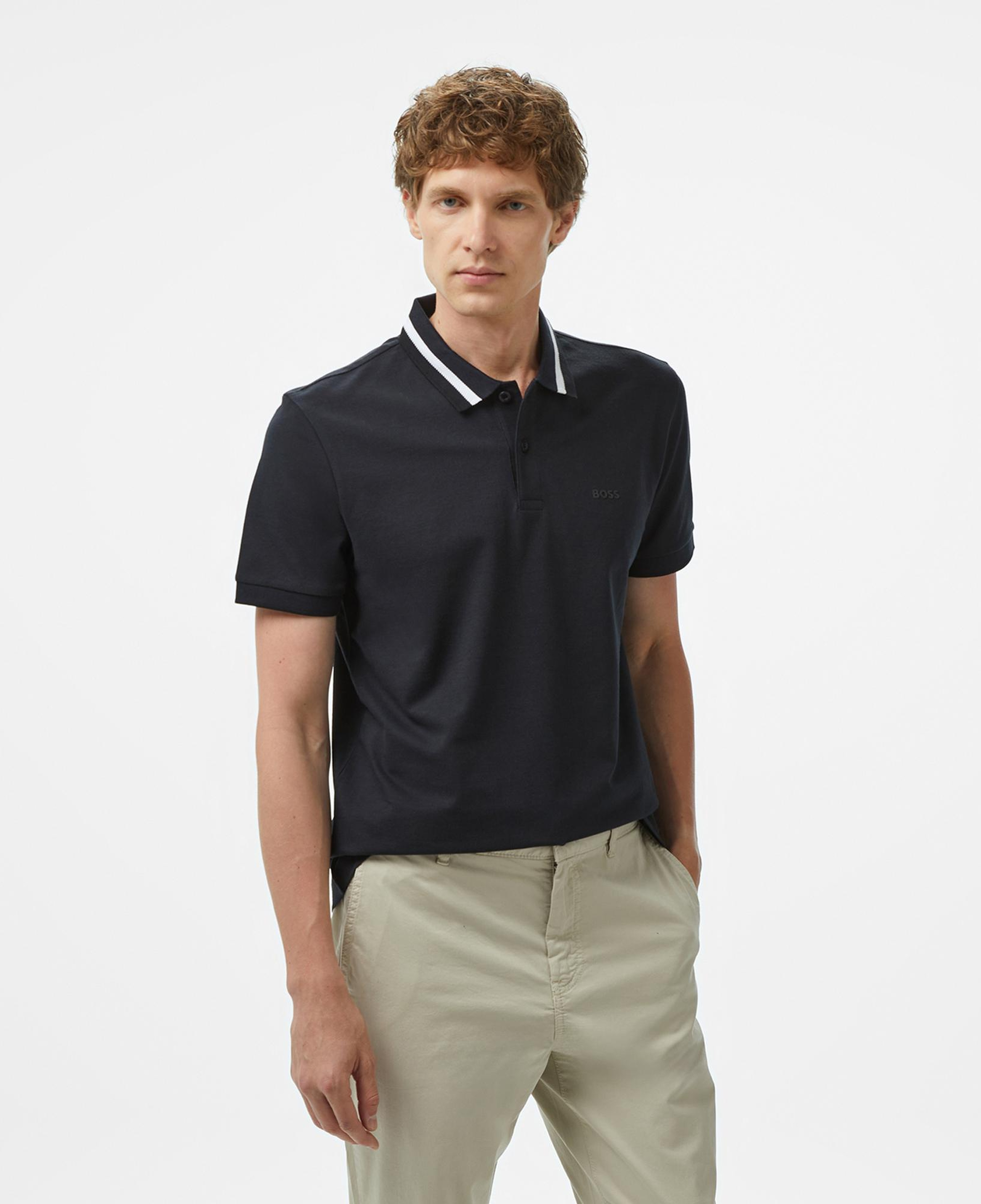 Boss Paddy Heritage Erkek Koyu Mavi Polo