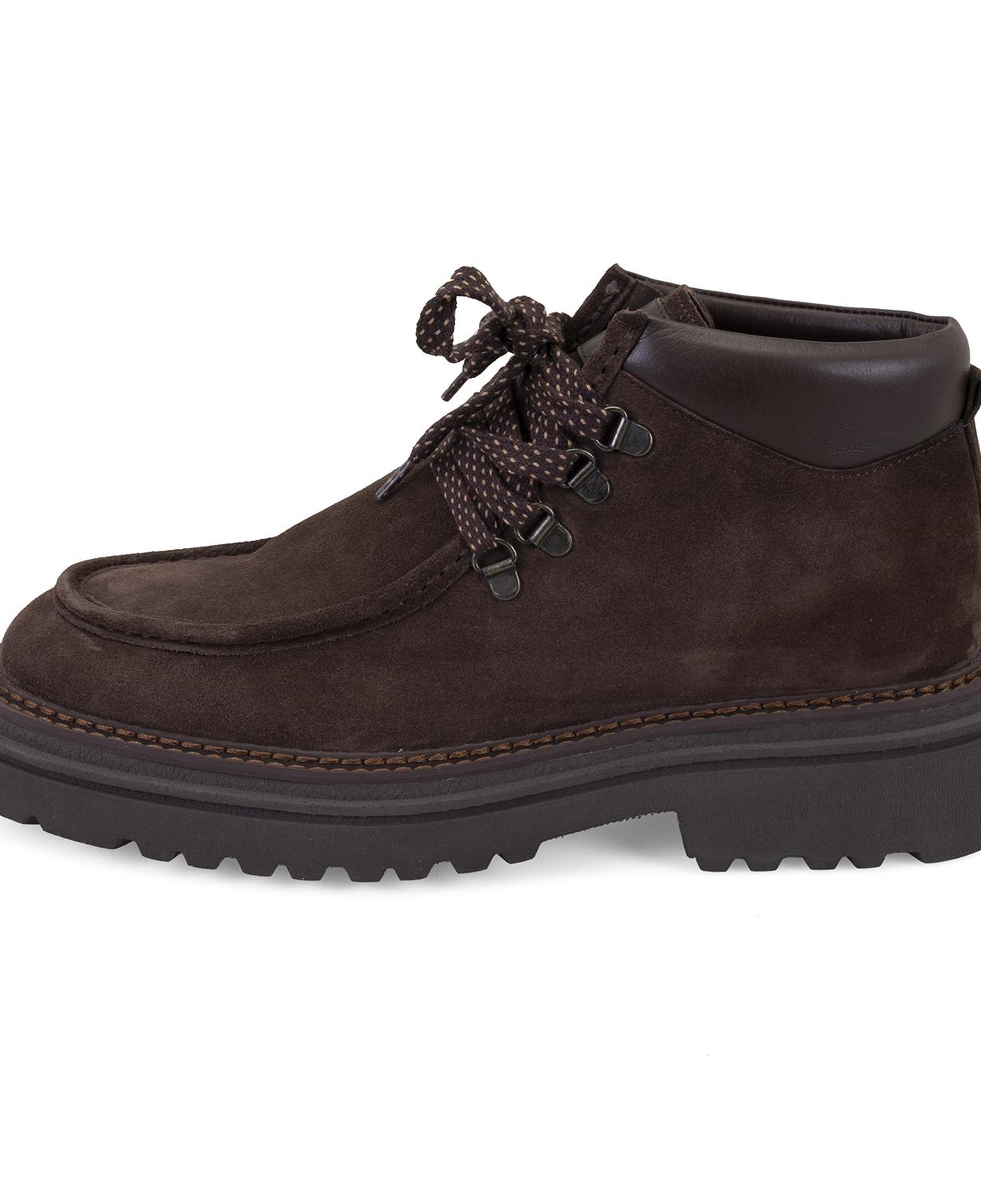 Ethen Kahve Erkek Bağcıklı Deri Bot