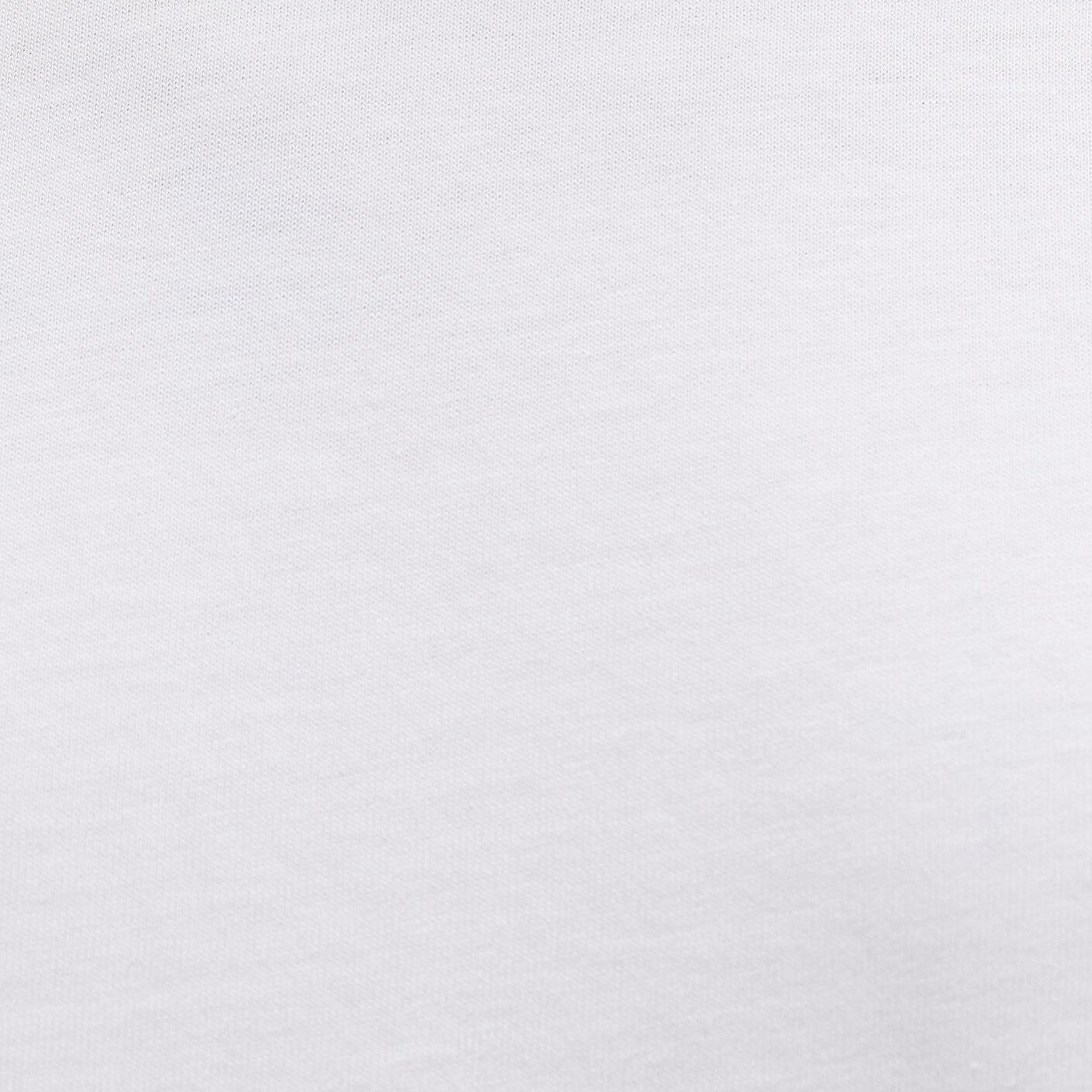 Mavi Bisiklet Yaka Beyaz Basic Tişört Oversize / Geniş Kesim 0613113-620