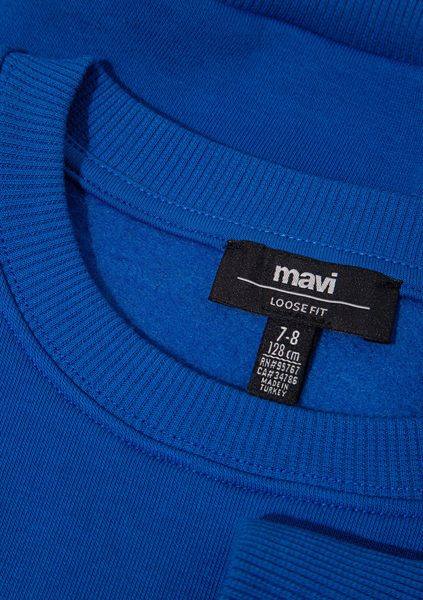 Mavi MVJNS Bisiklet Yaka Mavi Sweatshirt 6S10157-82491