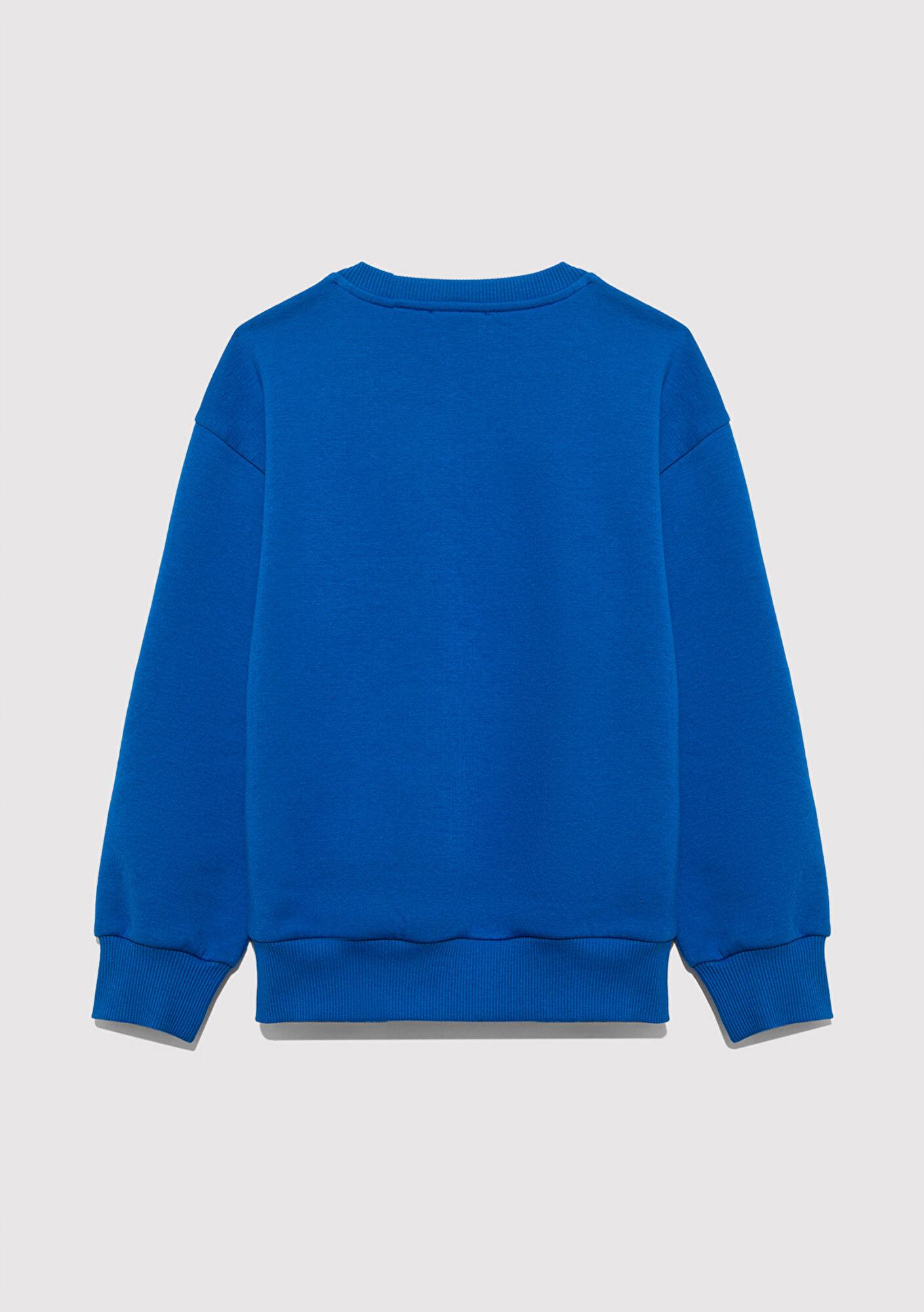 Mavi MVJNS Bisiklet Yaka Mavi Sweatshirt 6S10157-82491