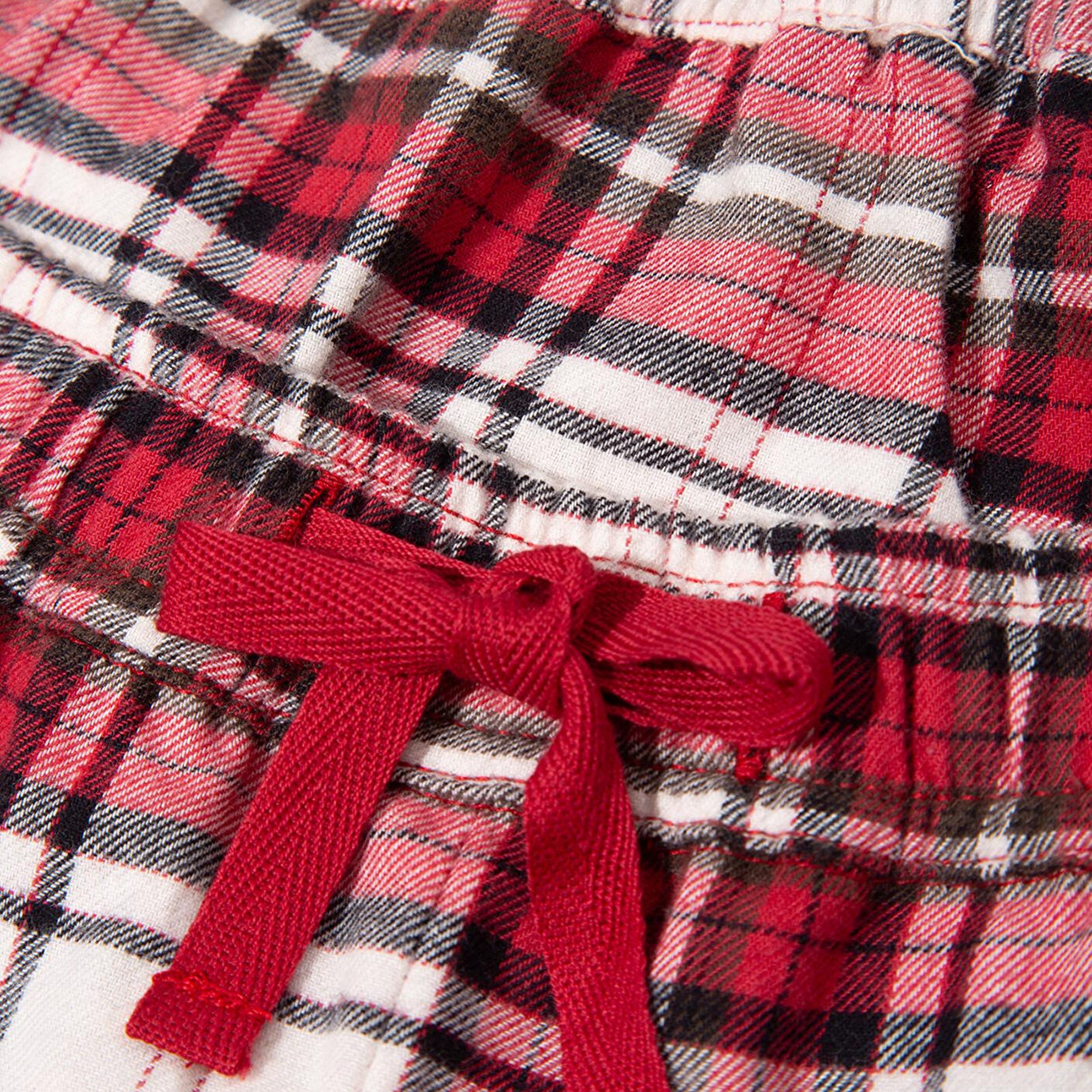 Mavi Yılbaşı Temalı Ekose Pantolon 1011168-80638