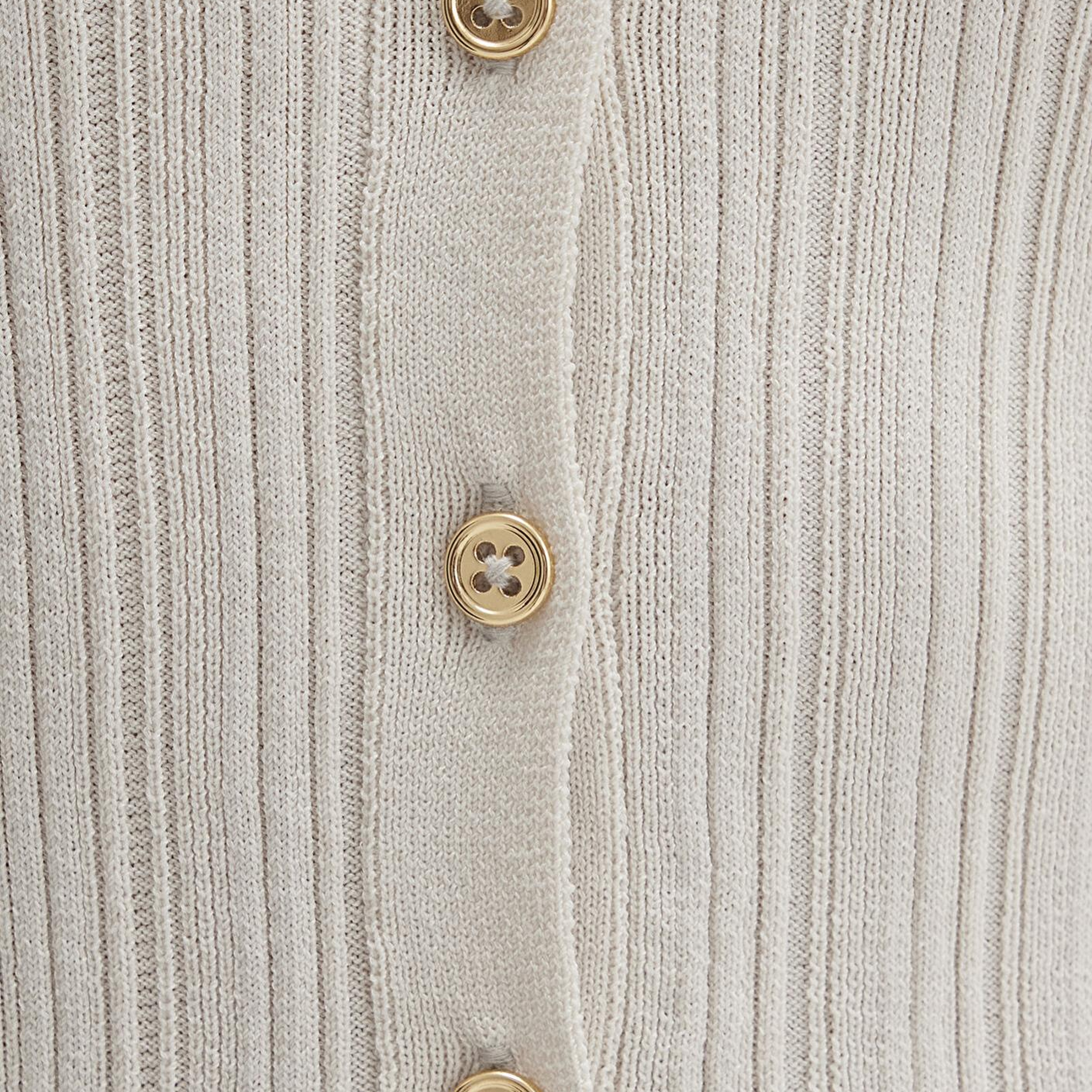 Mavi Ekru Hırka Fitted / Vücuda Oturan Kesim 1710864-80194