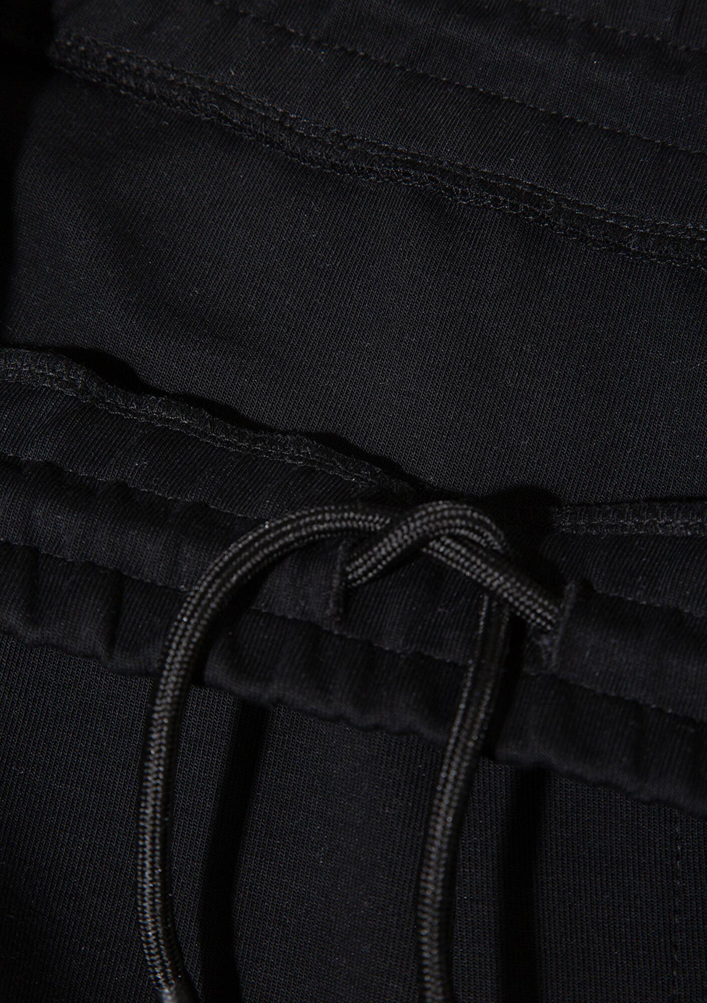 Mavi Siyah Örme İnterlok Pantolon 0010546-900