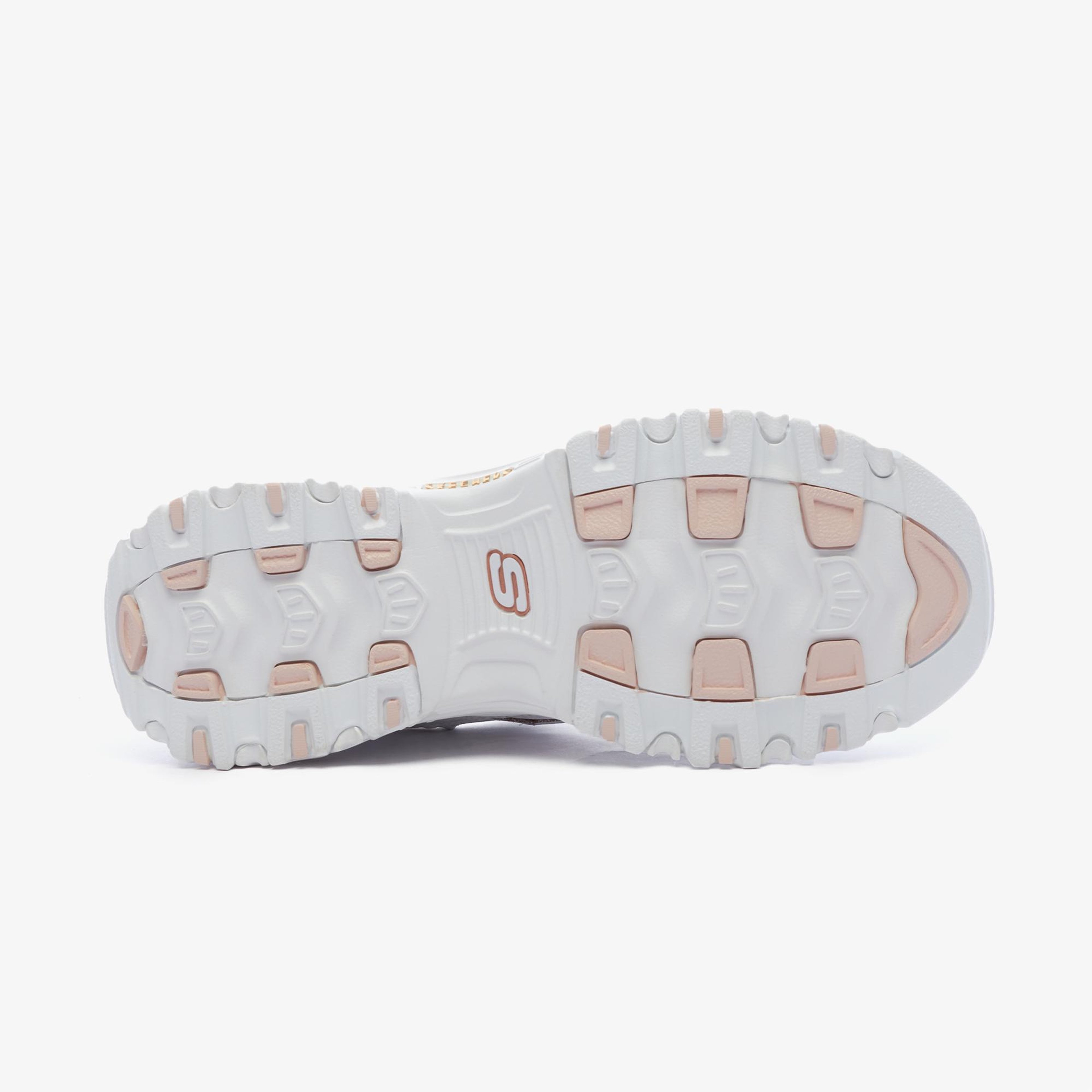Skechers D'Lites - Copper Divine Kadın Beyaz Sneaker