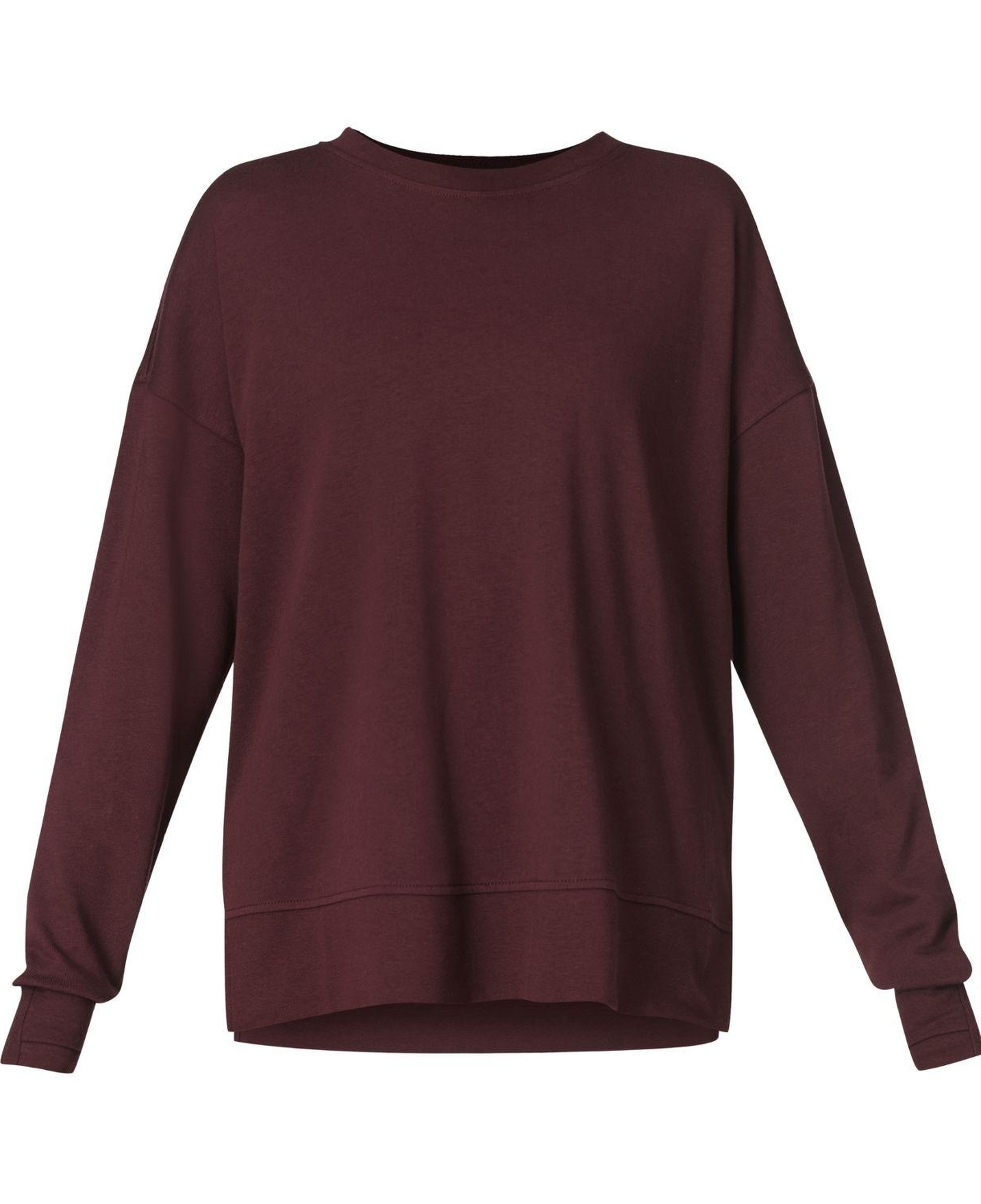 Sweaty Betty After Class Longline Kadın Kırmızı Sweatshirt