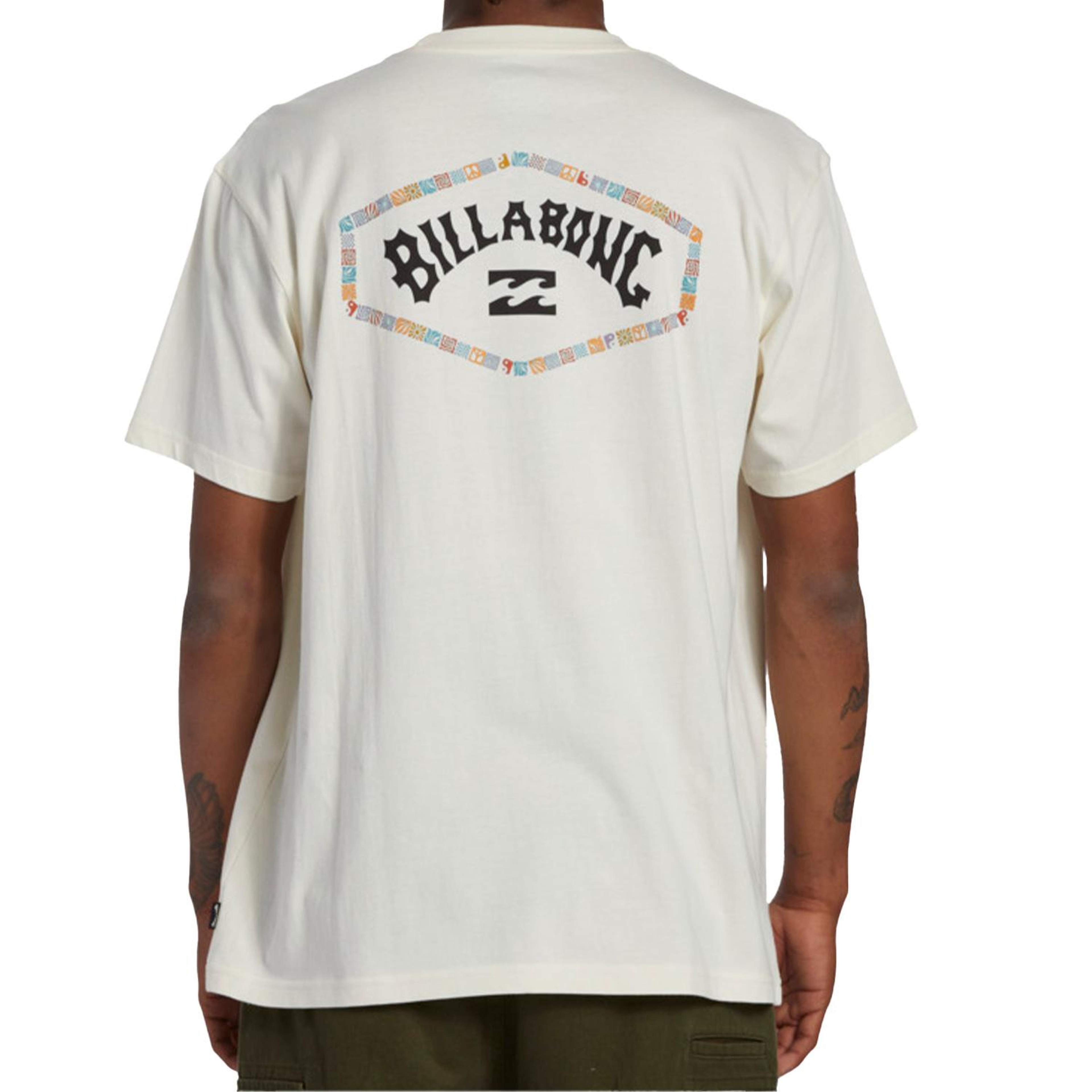 Billabong Exit Arch Tees Erkek Beyaz Tişört
