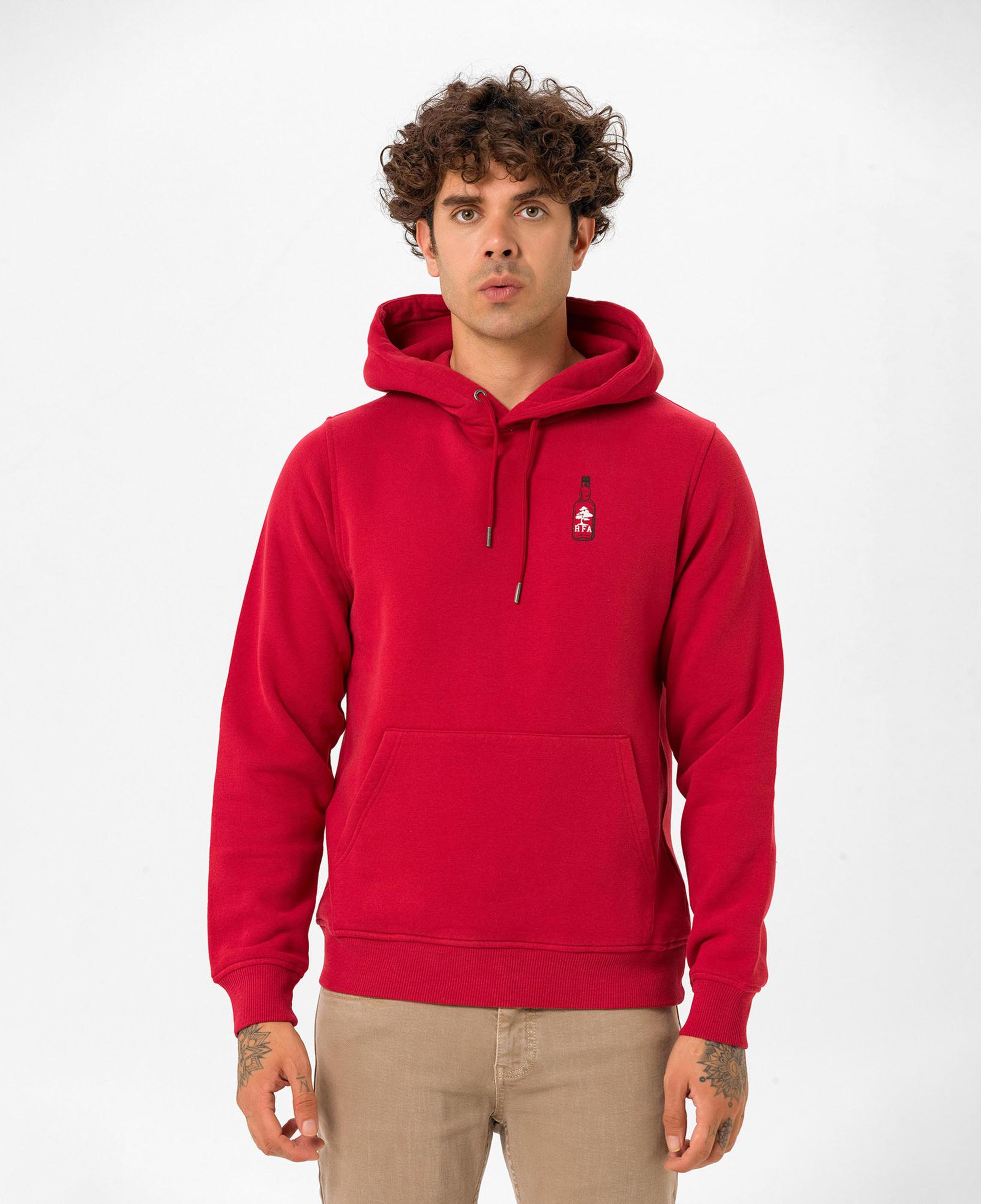 Routefield Heady Erkek Kırmızı Sweatshirt