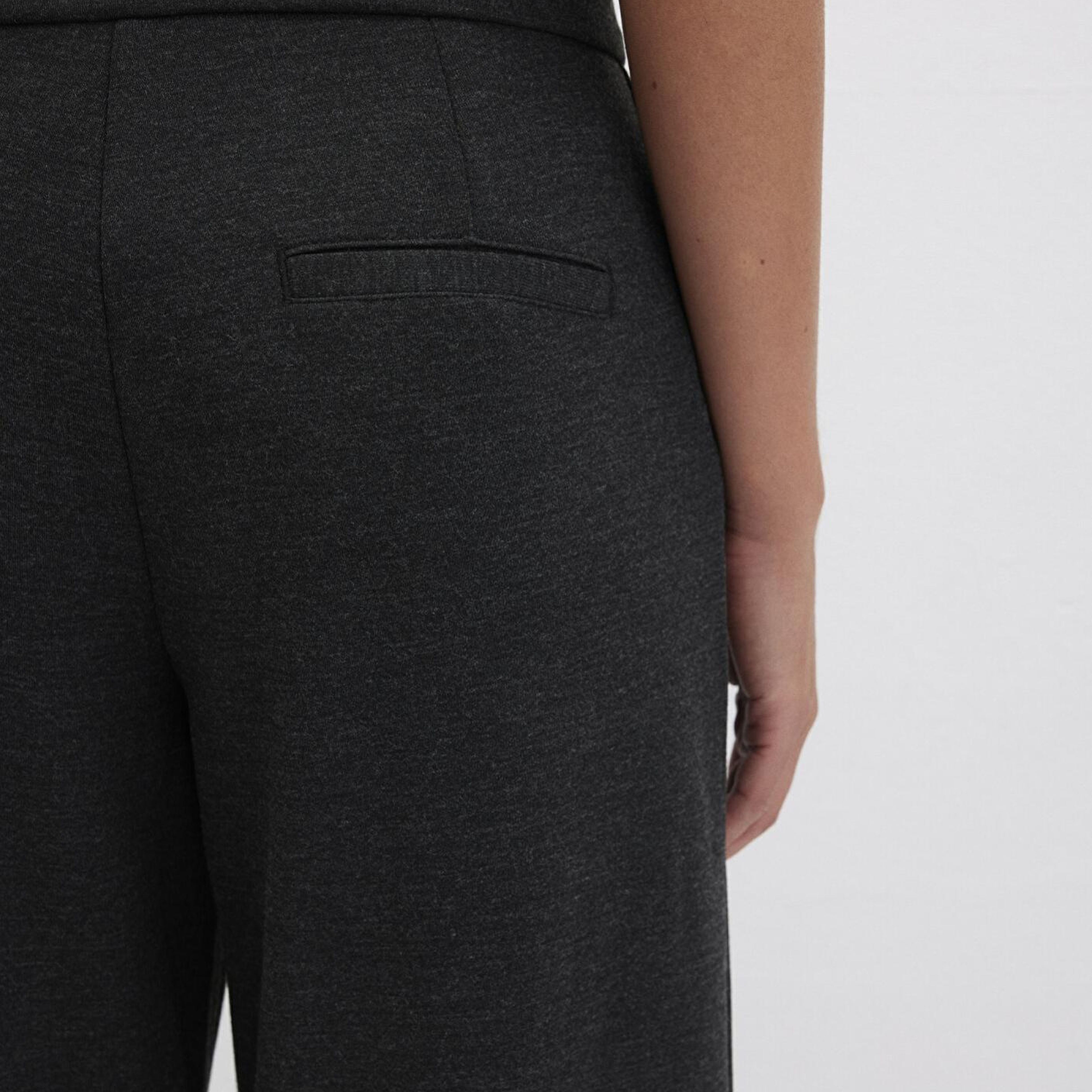 Mavi Antrasit Örme Pantolon 1011048-87829