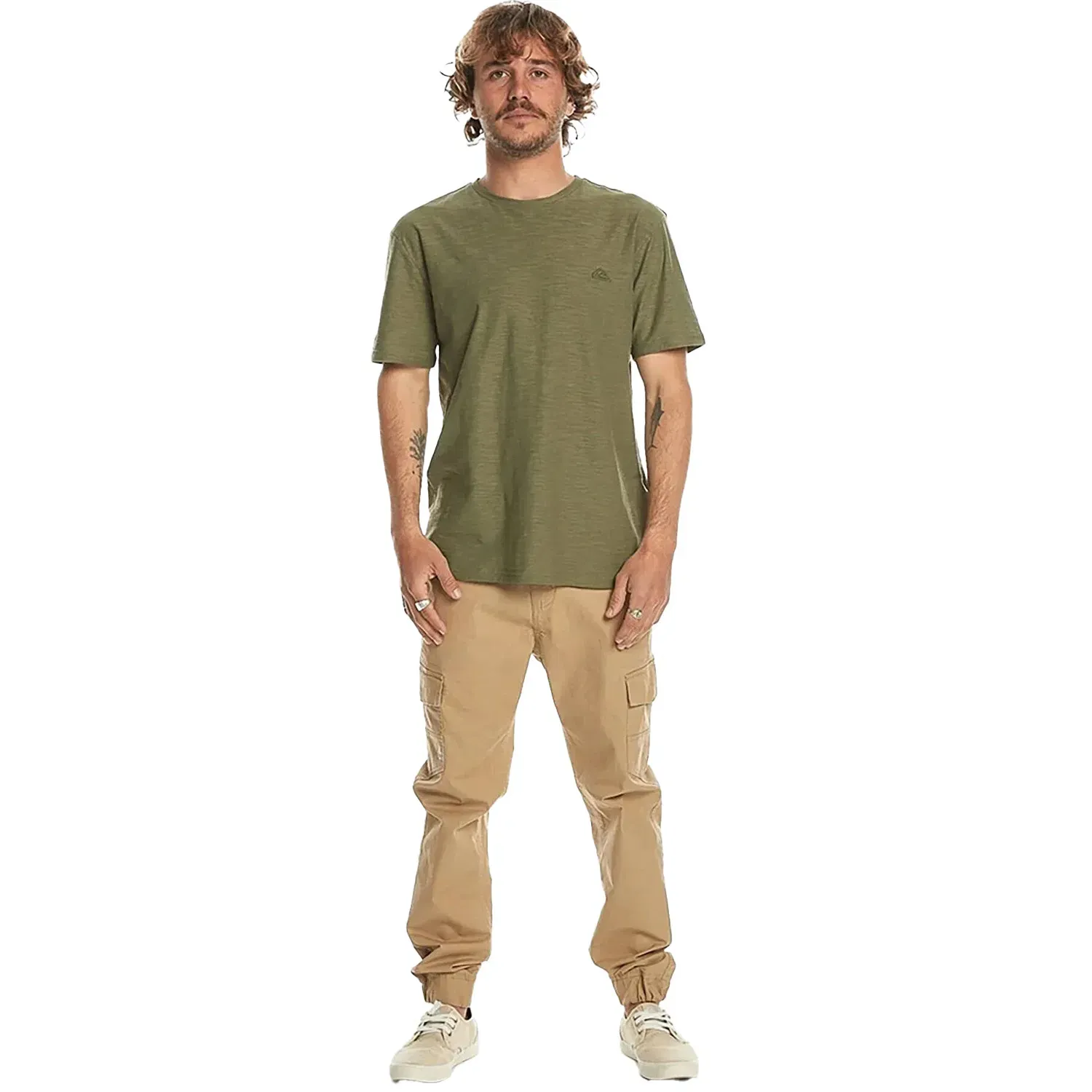 Quiksilver Slub Roundneck Erkek Tişört