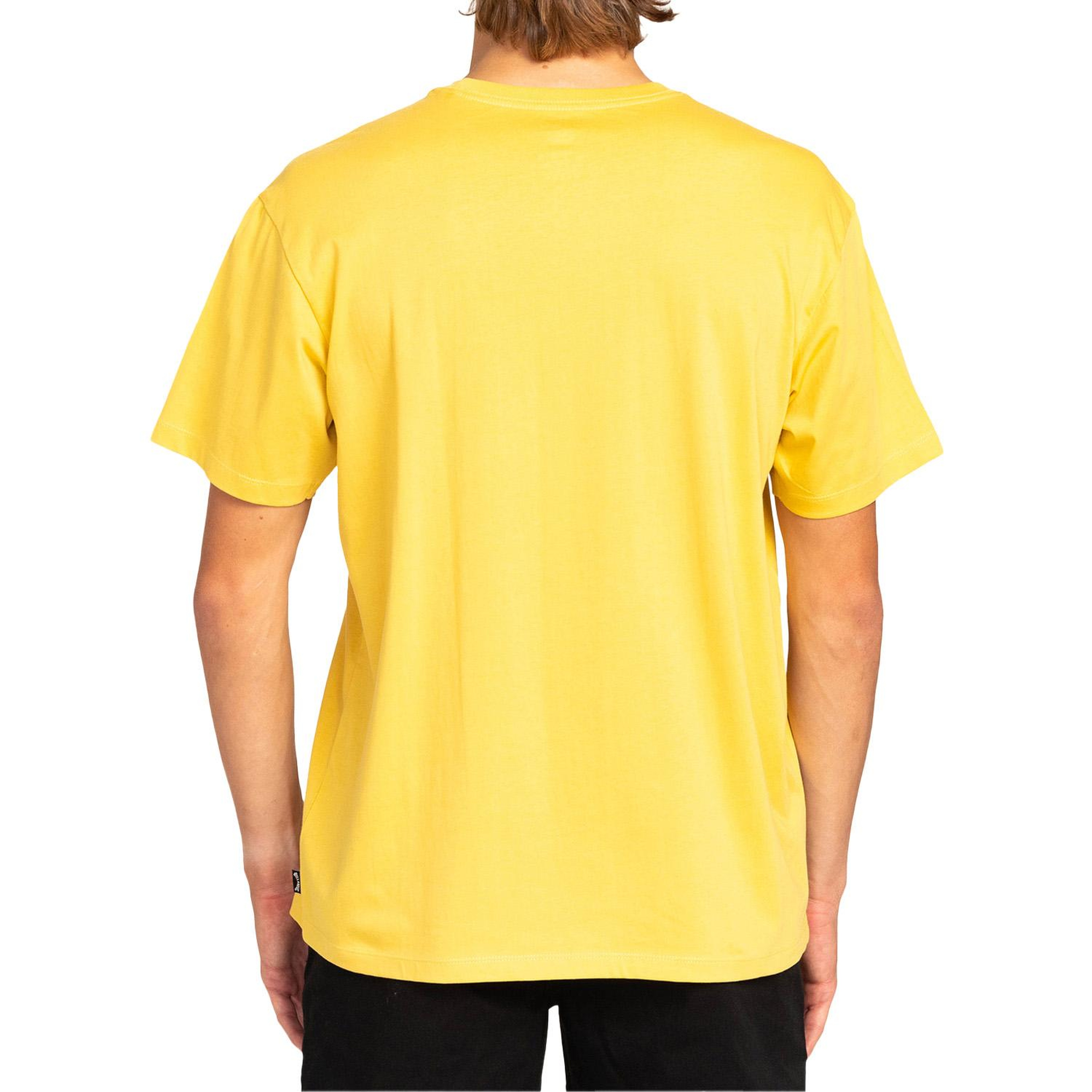 Billabong Arch Crew Ss Erkek Sarı Tişört