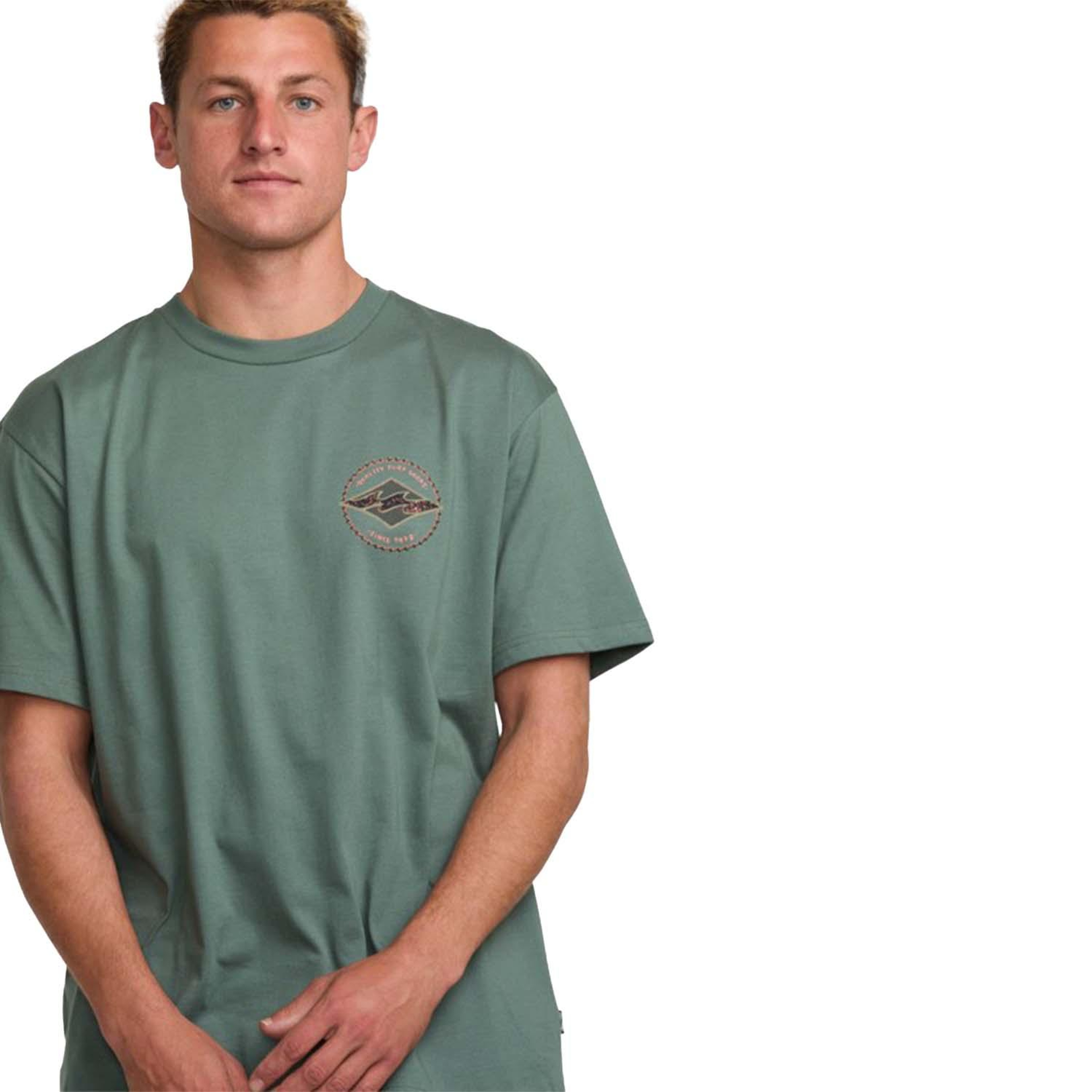 Billabong Rotor Diamond Regular Erkek Mavi Tişört