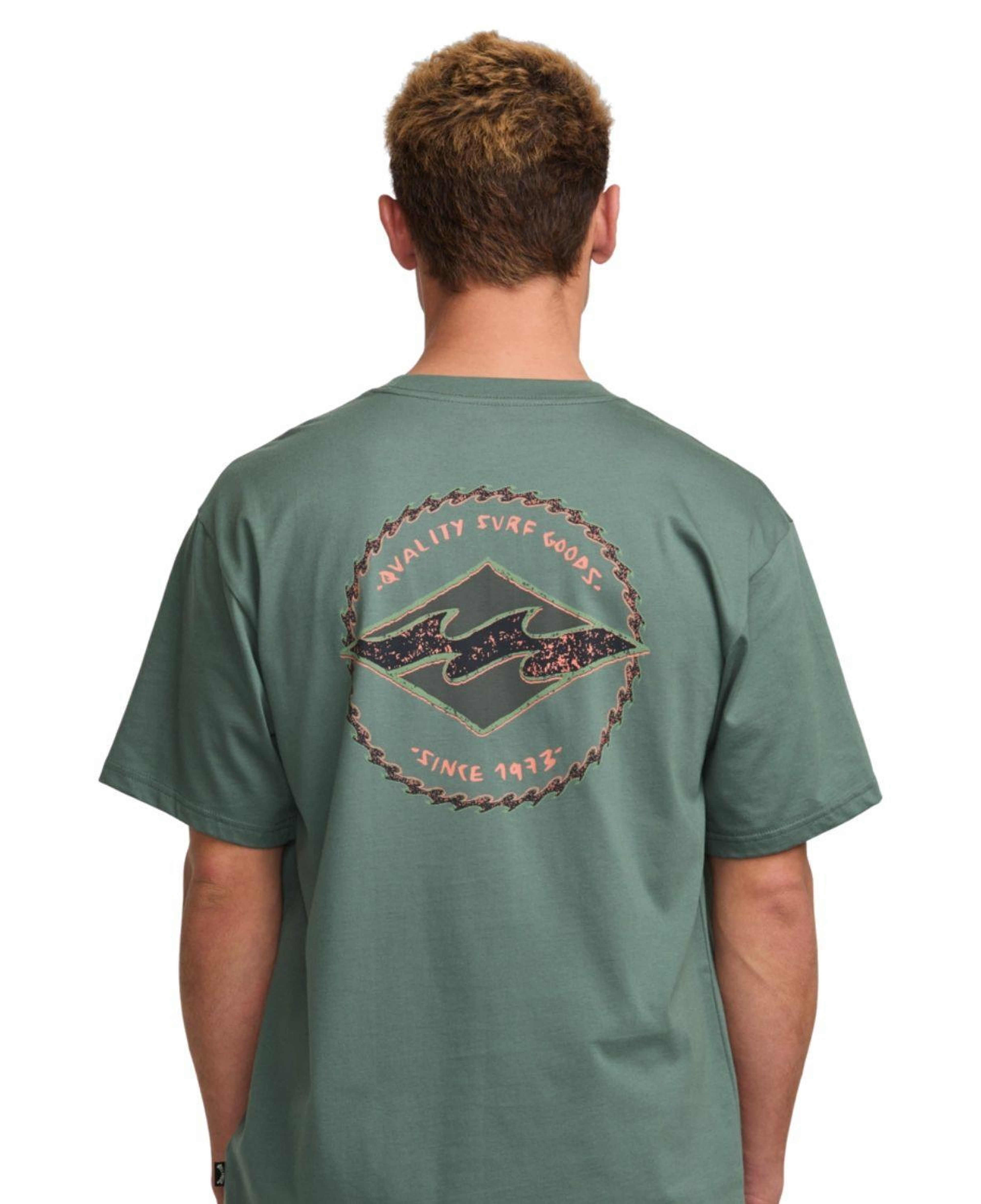 Billabong Rotor Diamond Regular Erkek Mavi Tişört