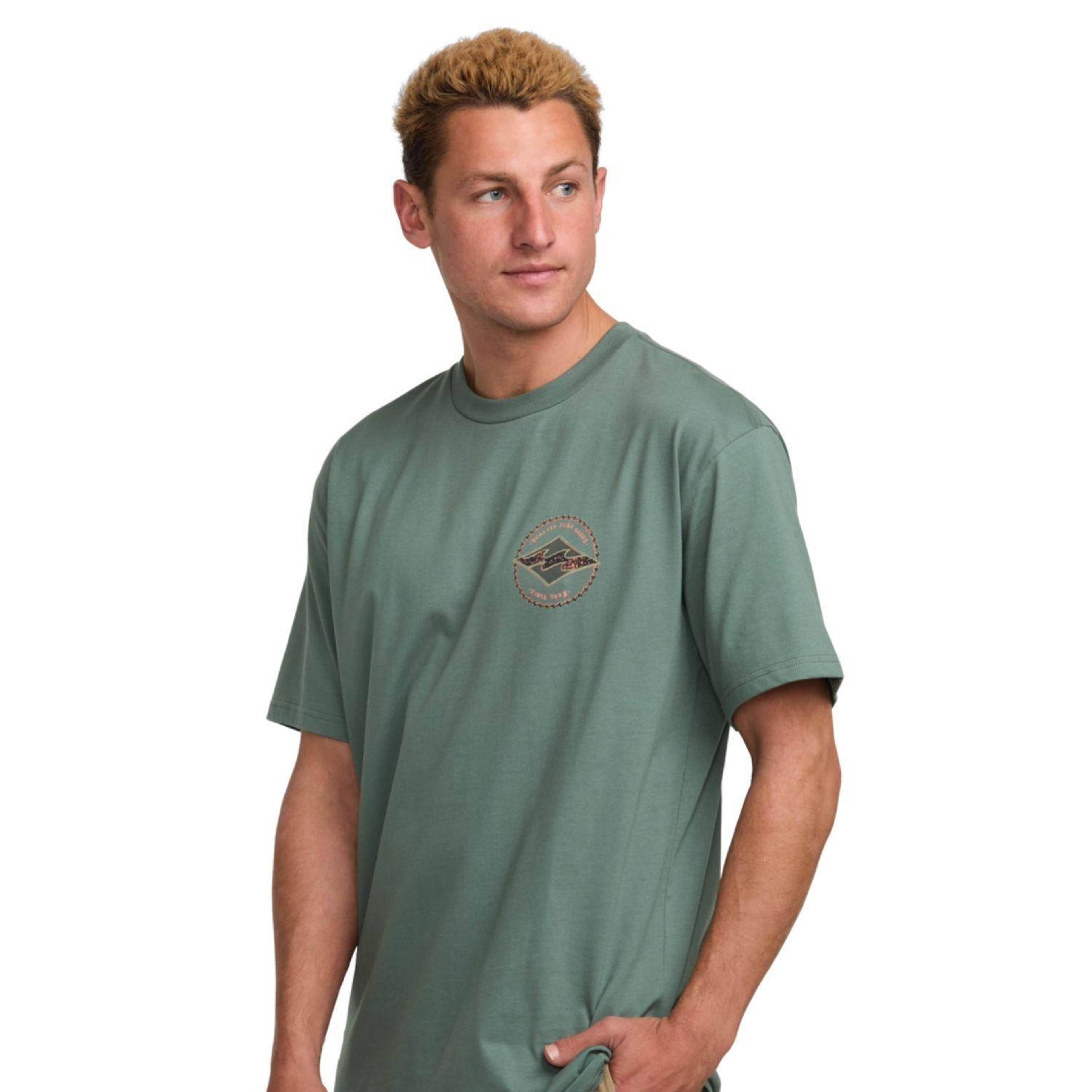 Billabong Rotor Diamond Regular Erkek Mavi Tişört