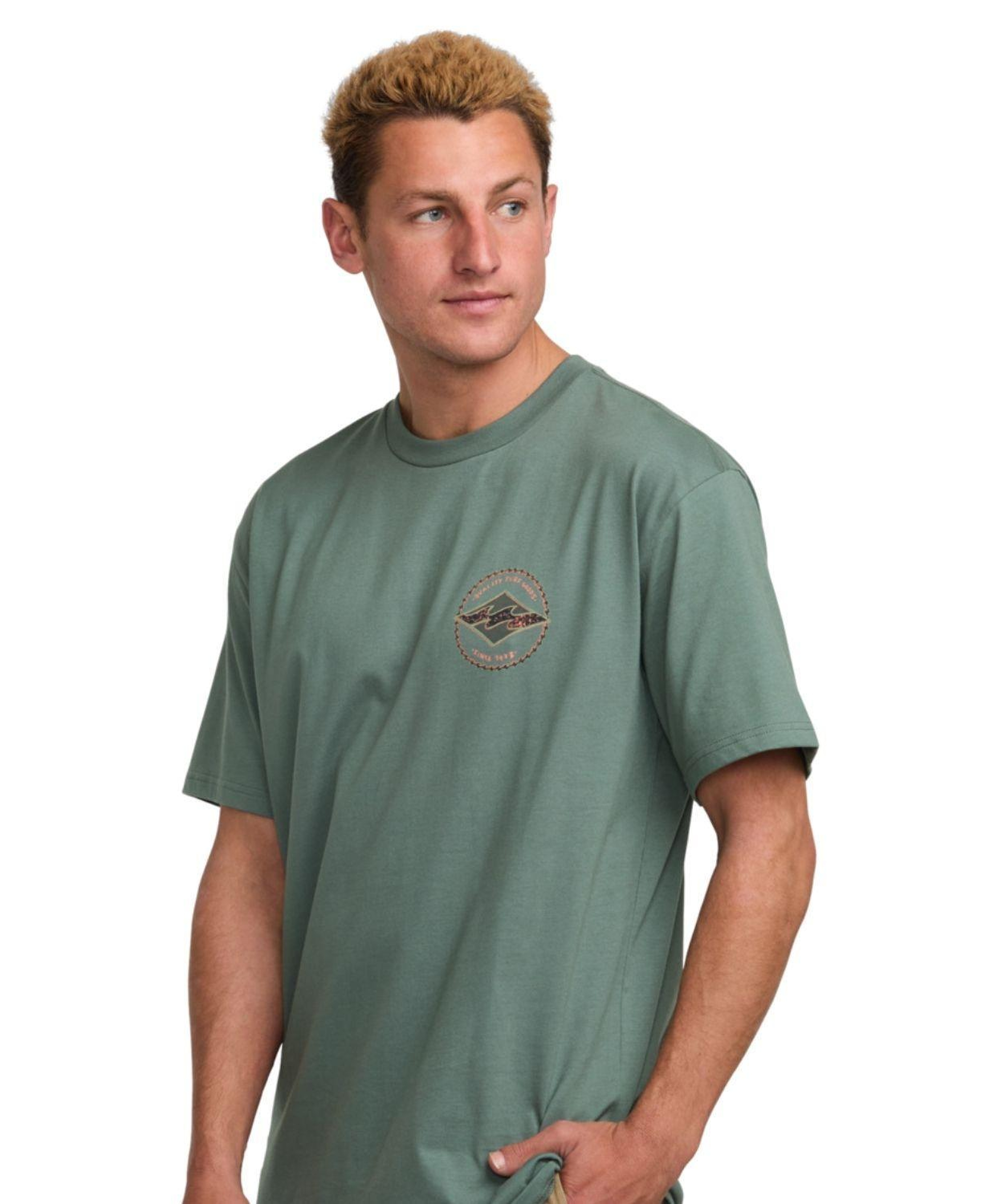 Billabong Rotor Diamond Regular Erkek Mavi Tişört