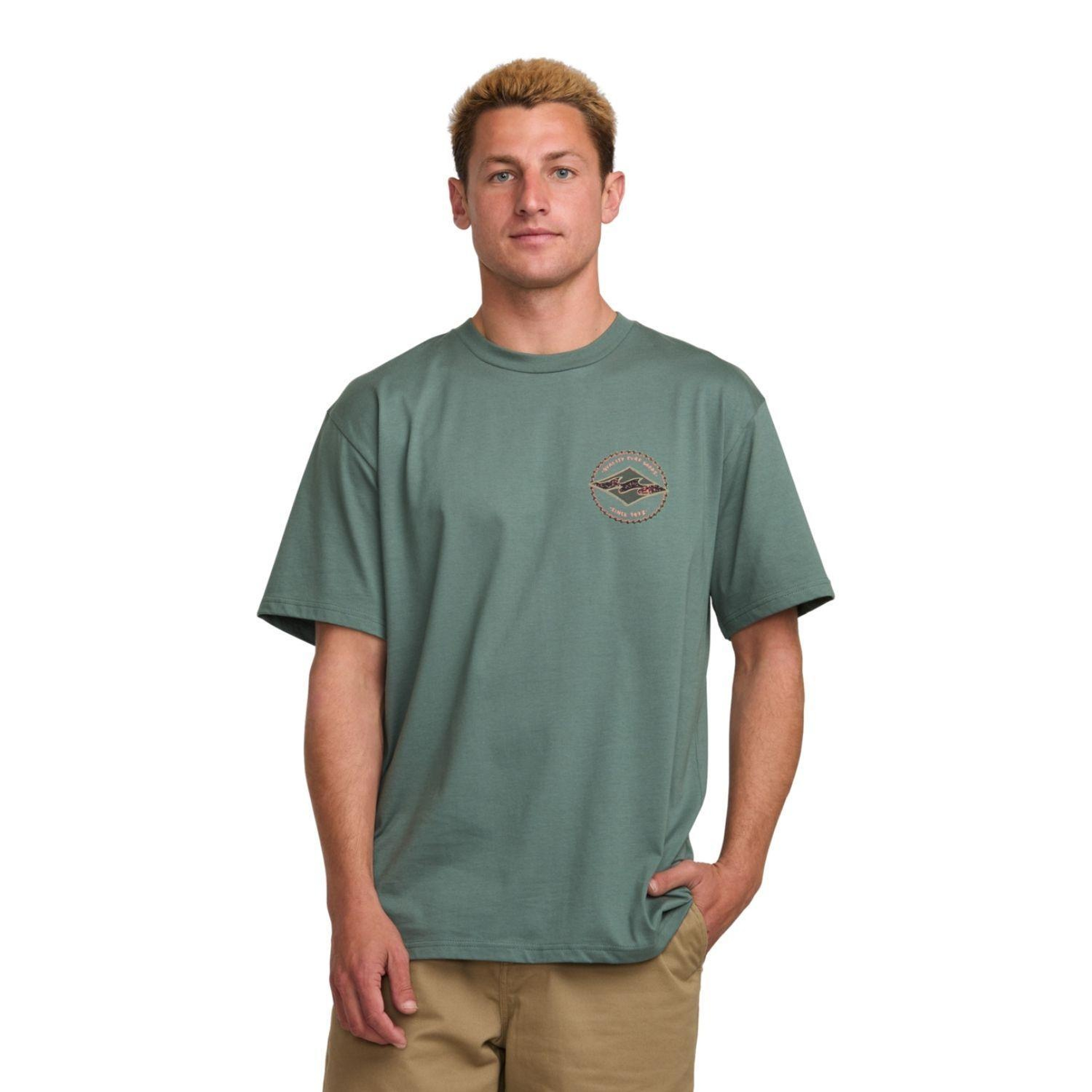 Billabong Rotor Diamond Regular Erkek Mavi Tişört