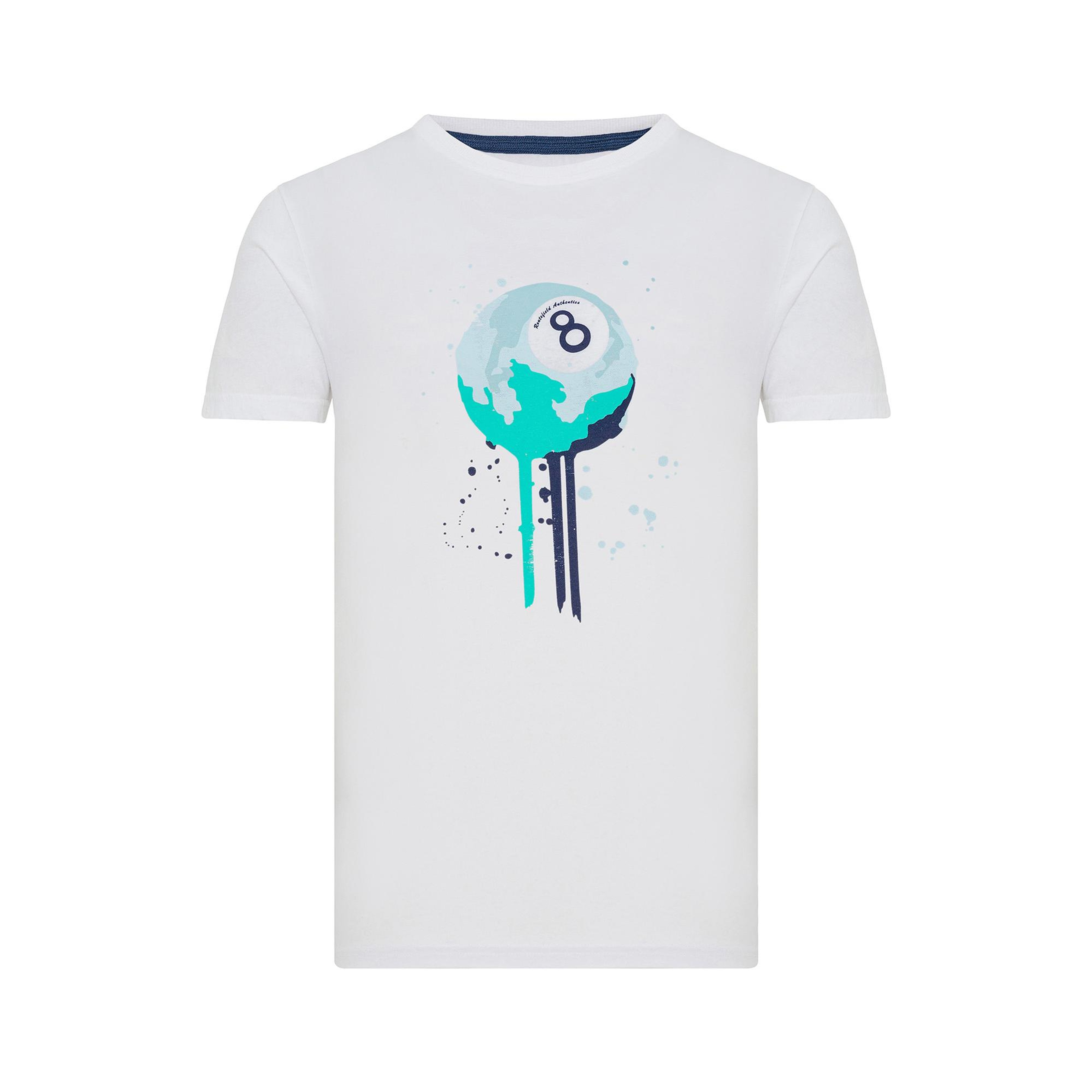 Routefield Trick Erkek Beyaz Tişört