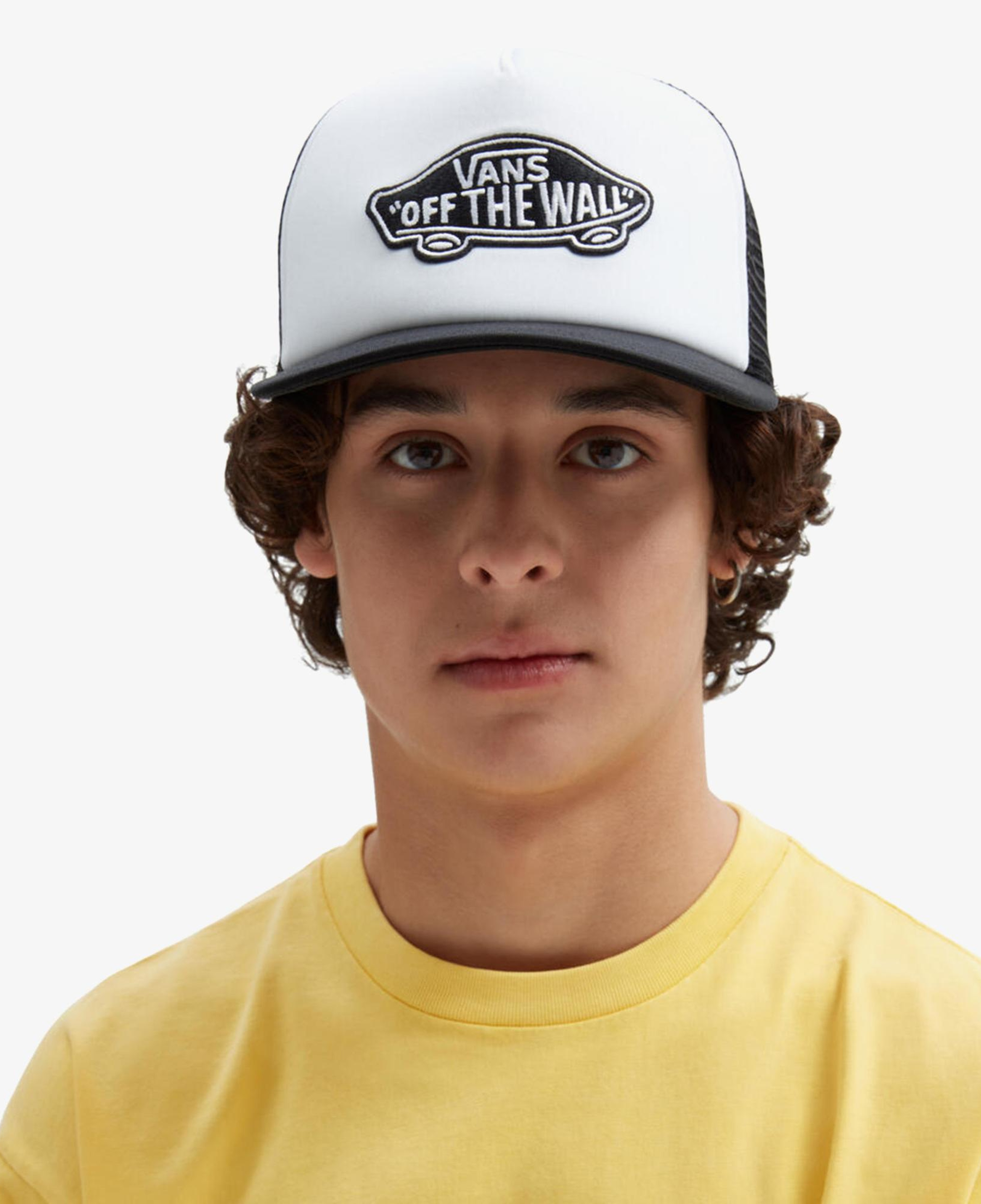 Vans Classic Patch Curved Bill Trucker Erkek Siyah Şapka