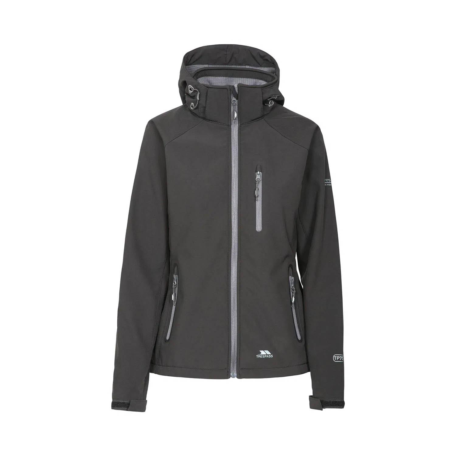 Trespass Bela II - Softshell Kadın Siyah Softshell