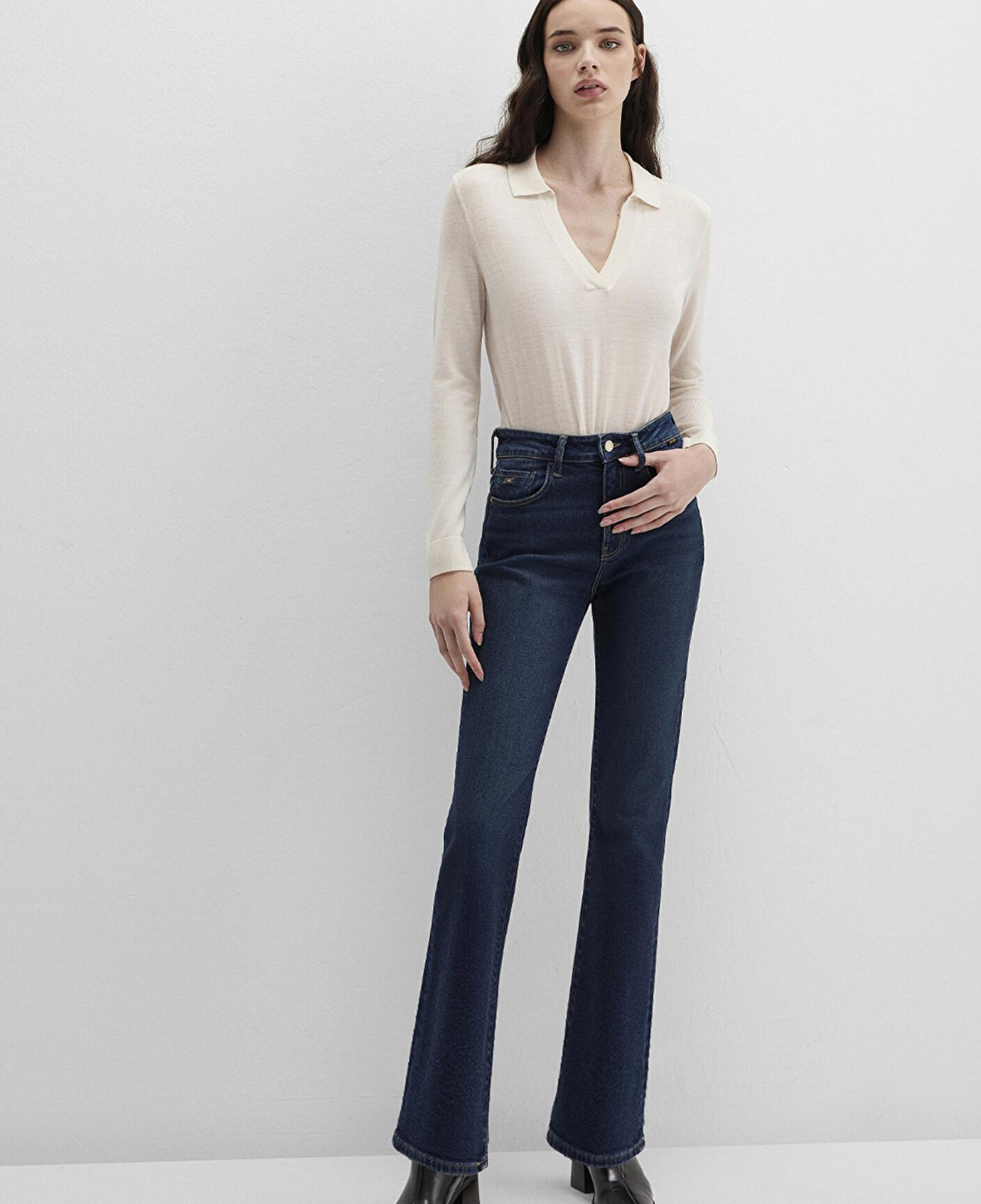 Mavi Bliss Gold Premium Puslu Koyu Mavi Jean Pantolon 101437-91261