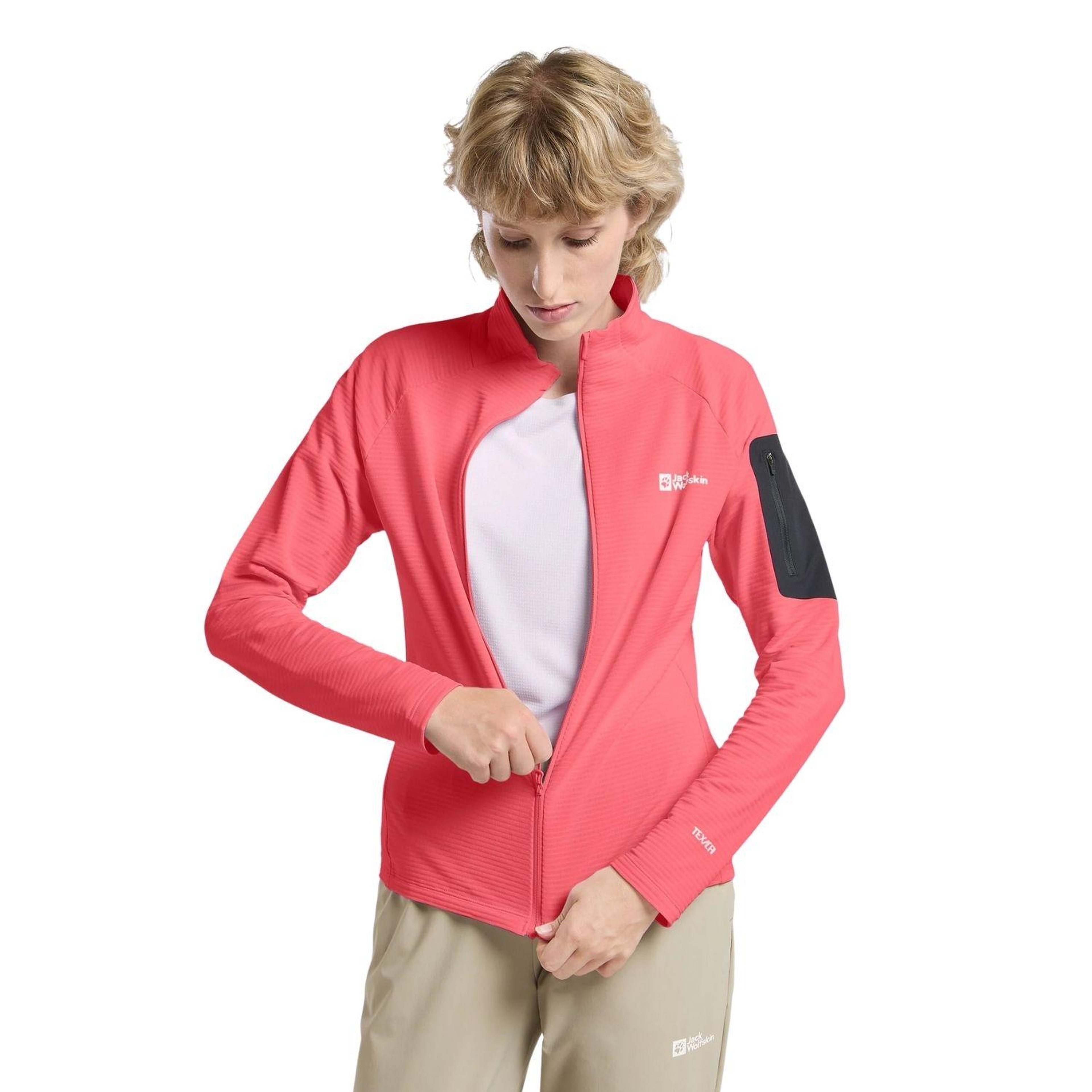 Jack Wolfskin Prelight Fz Kadın Polar Ceket