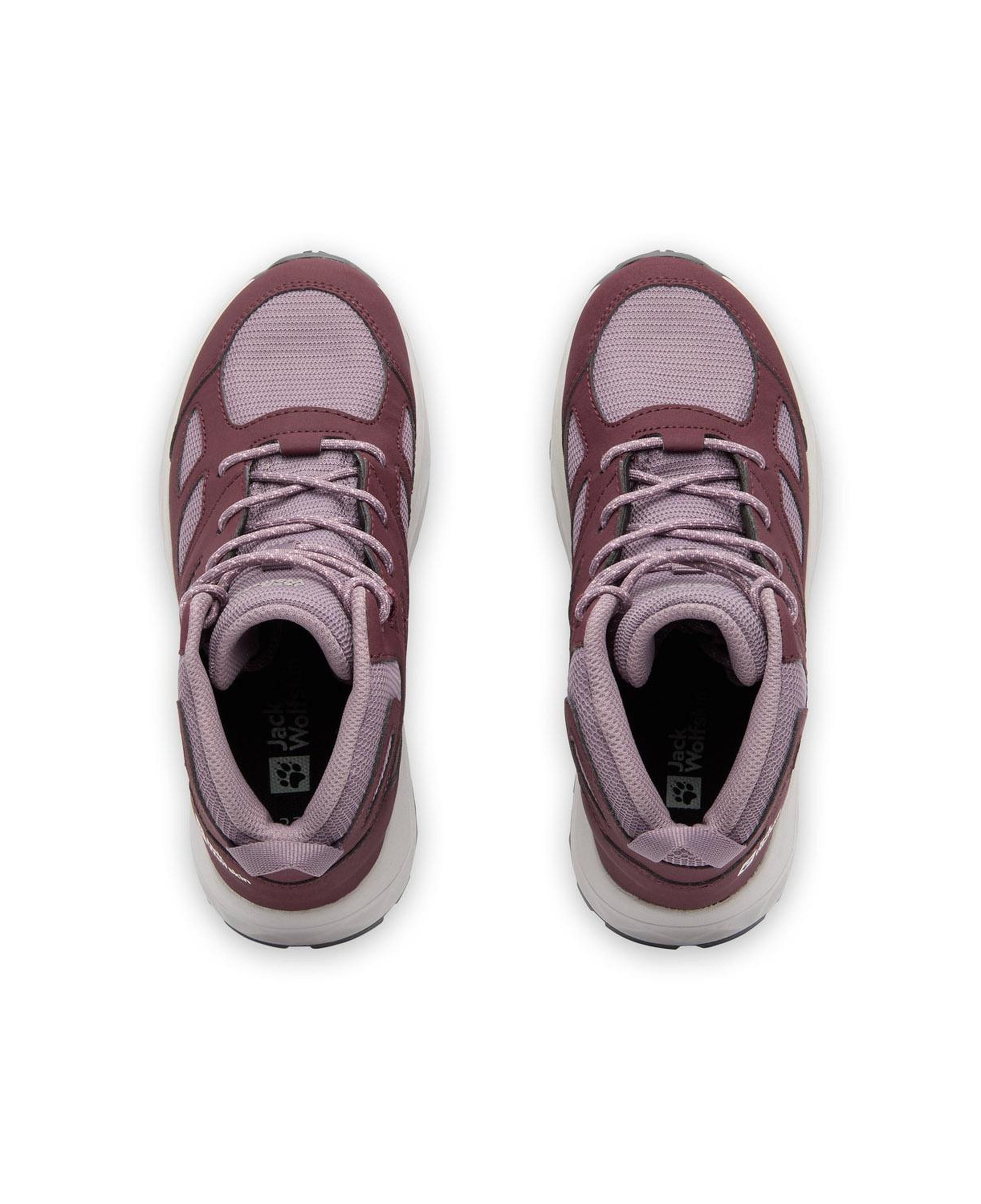 Jack Wolfskin Woodland 2 Texapore Mid K Unisex Çocuk Mor Bot