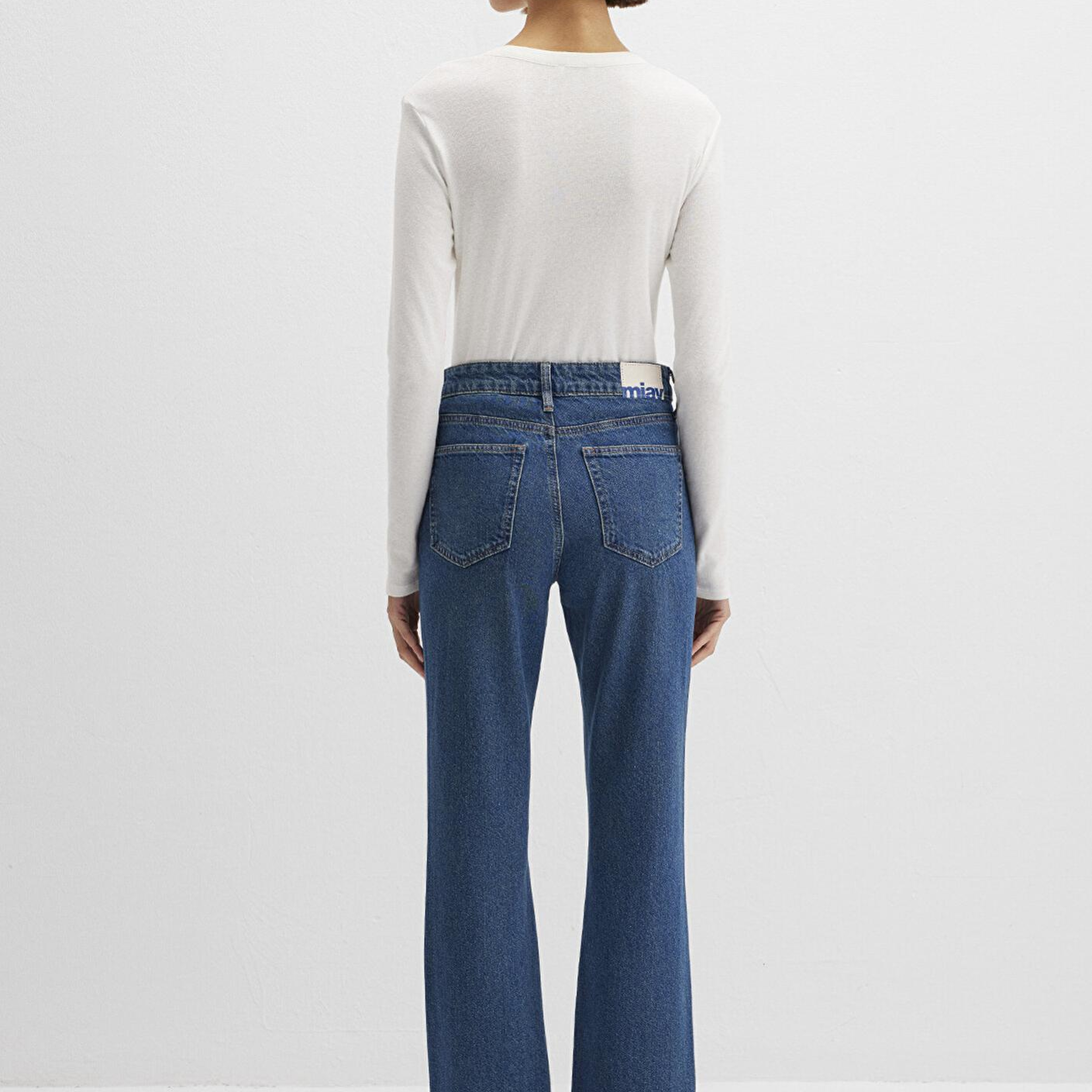 Mavi Miav Jeans 90lar Gölgeli Koyu Mavi Jean Pantolon 1010299-91180