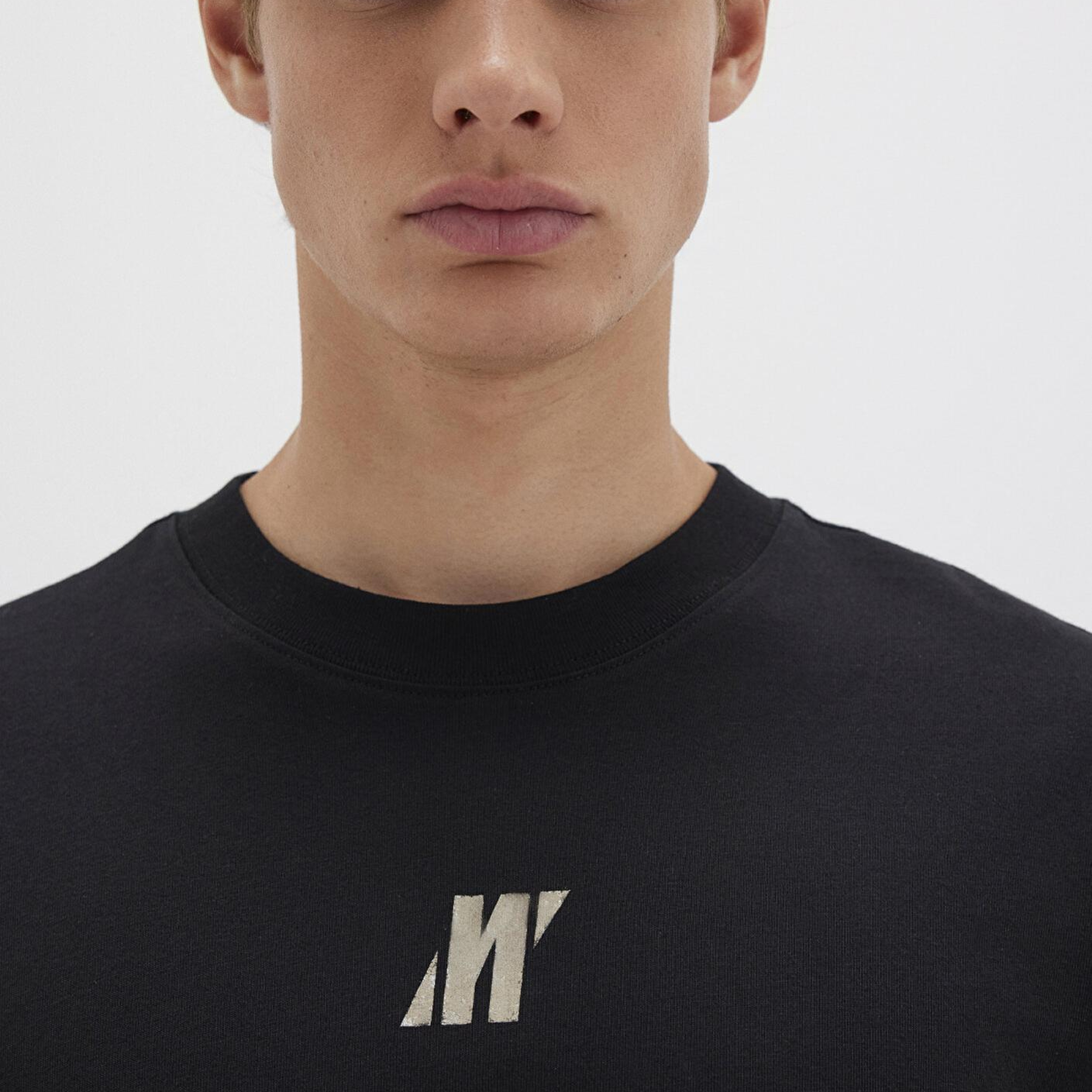 Mavi Mavi Pro Baskılı Siyah Tişört Loose Fit / Bol Rahat Kesim 0613078-900