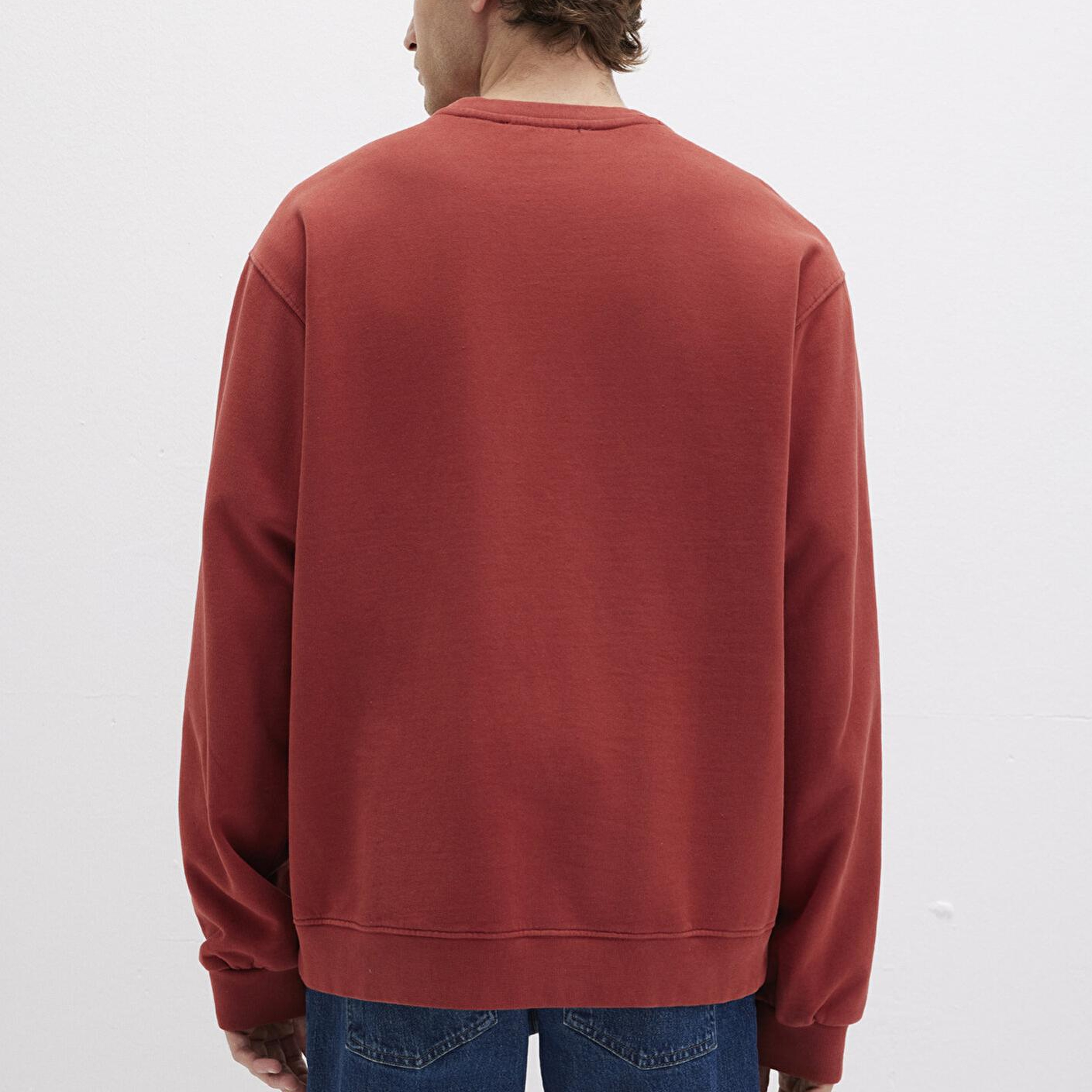 Mavi Bisiklet Yaka Kırmızı Sweatshirt 0S10482-70457