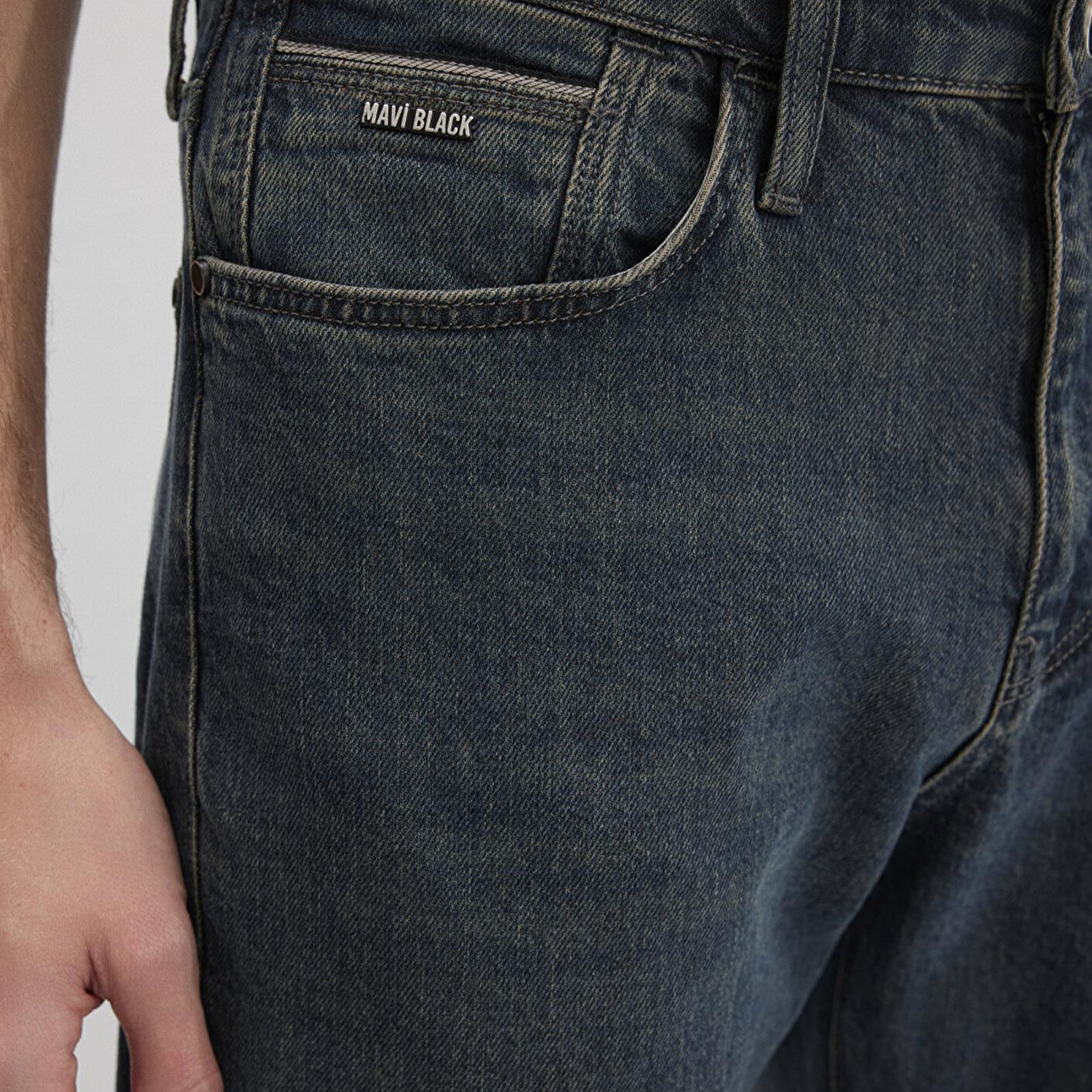 Mavi Hunter Mavi Black Vintage Koyu Mavi Jean Pantolon 0020291286