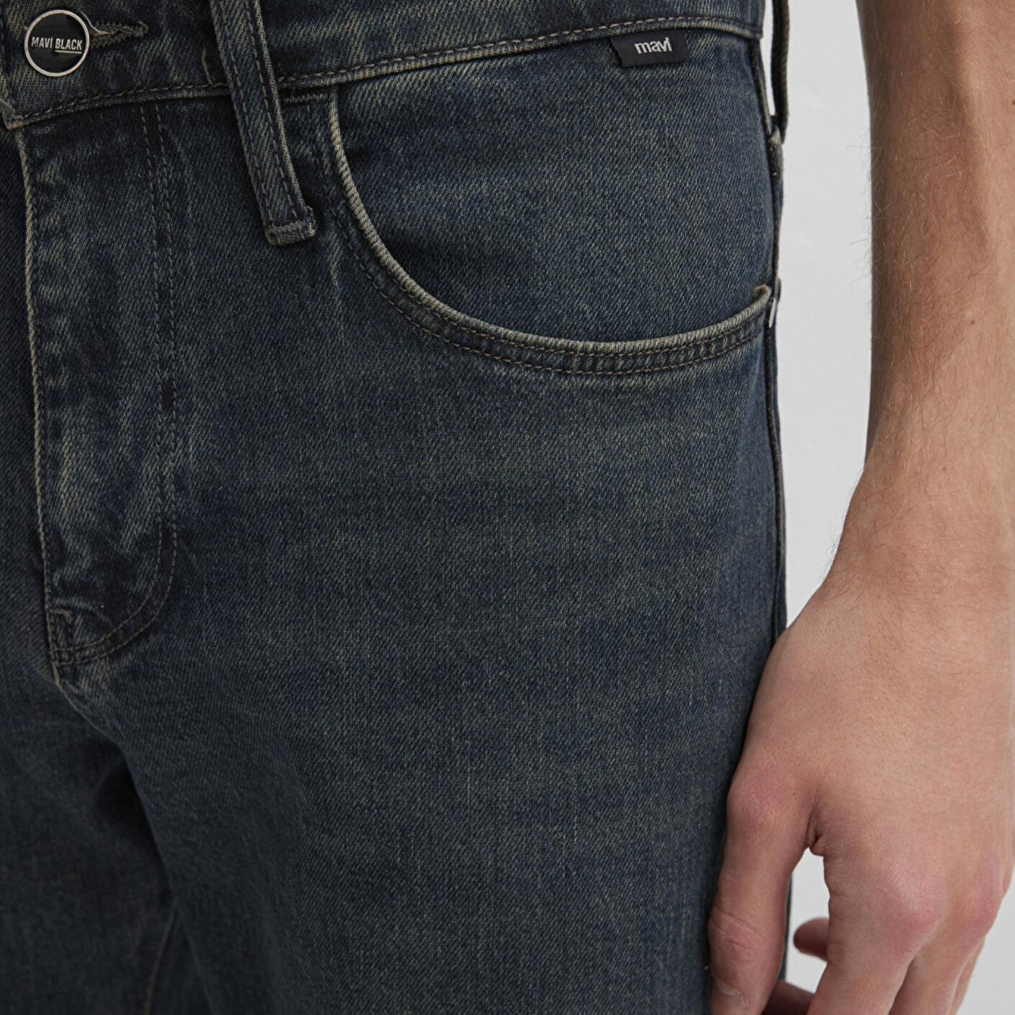 Mavi Hunter Mavi Black Vintage Koyu Mavi Jean Pantolon 0020291286