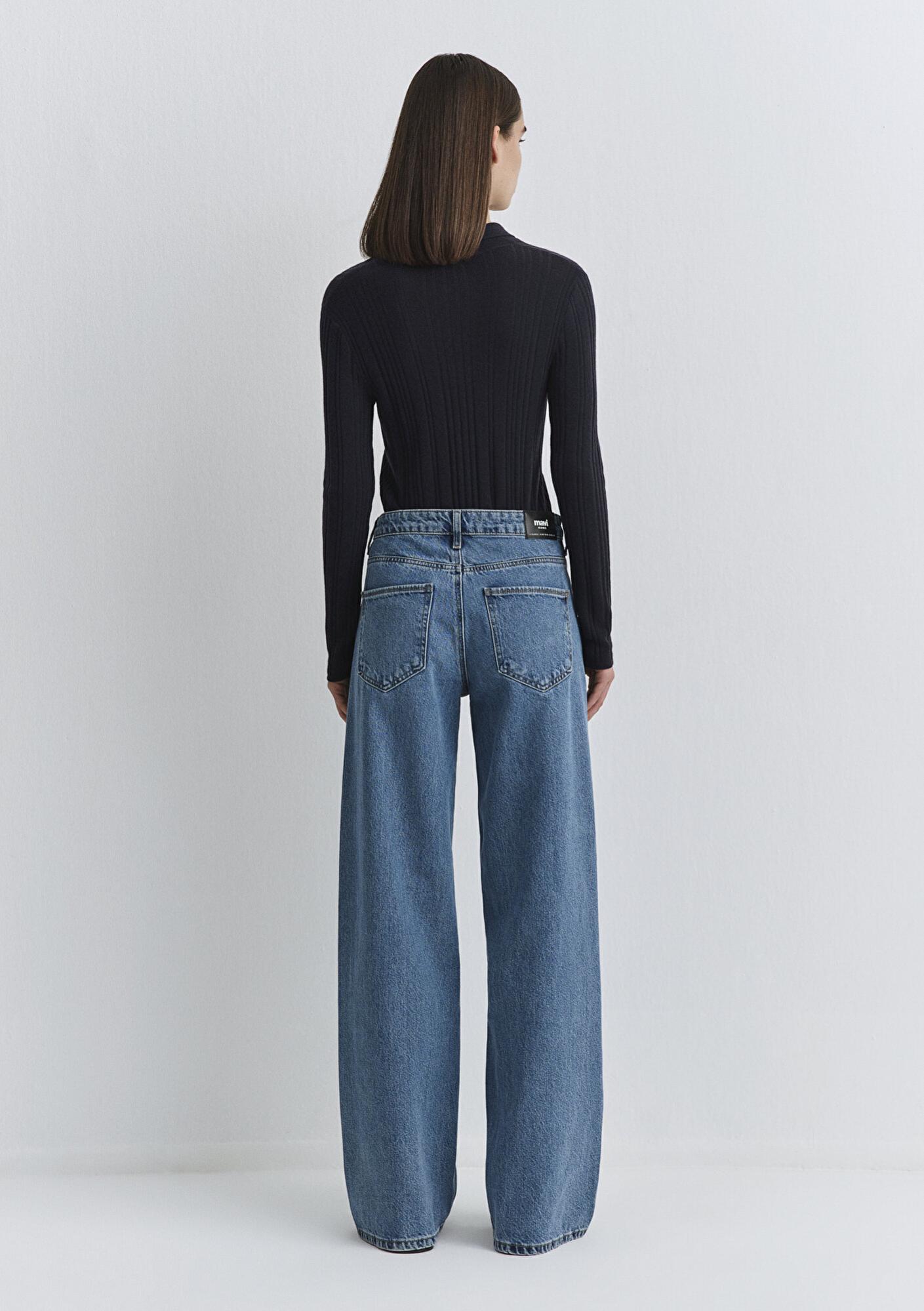 Mavi Siena Iconic Puslu Indigo Mavisi Jean Pantolon 1010763-91357