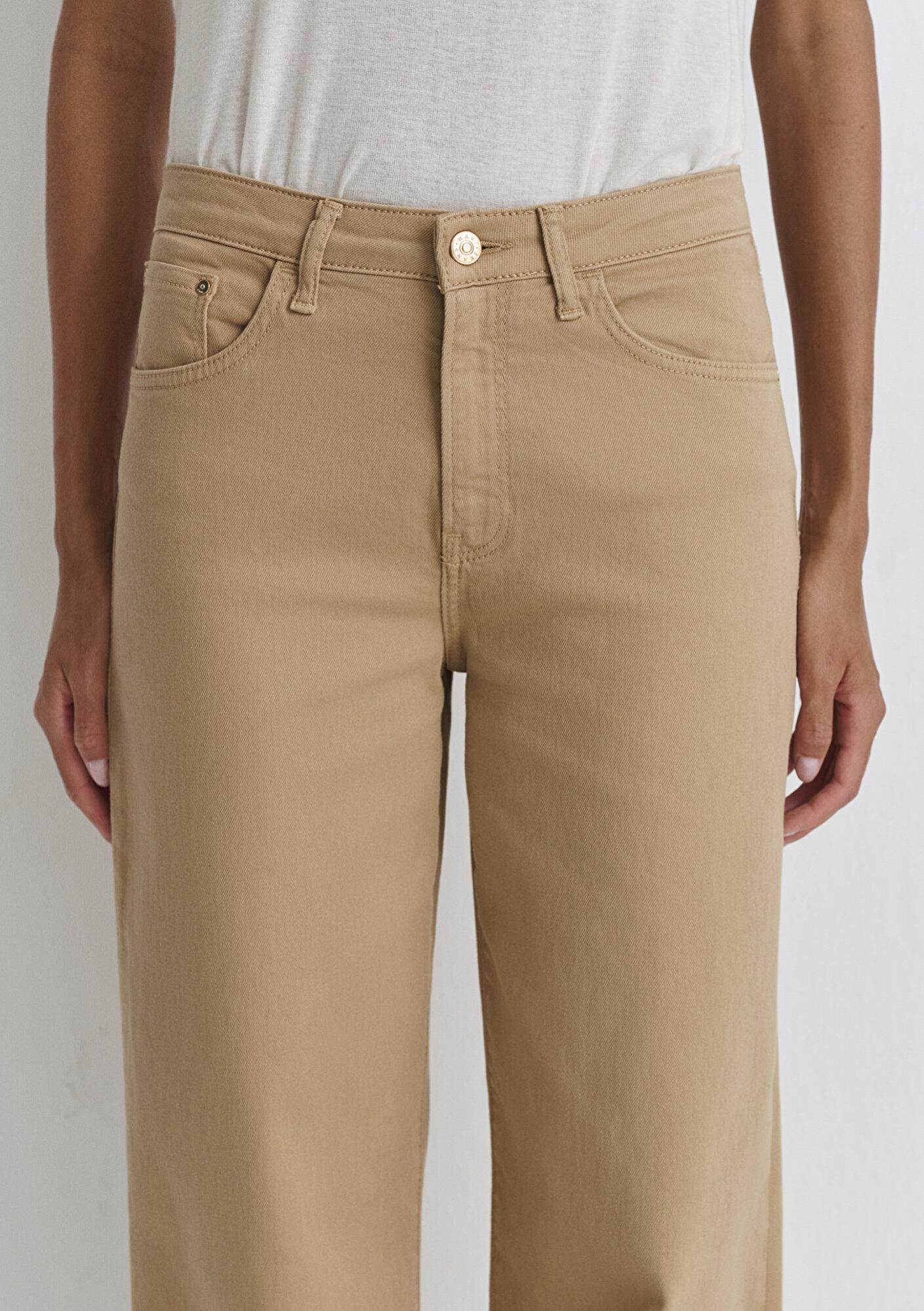 Mavi Malibu Bej Gabardin Pantolon 1010152-91198