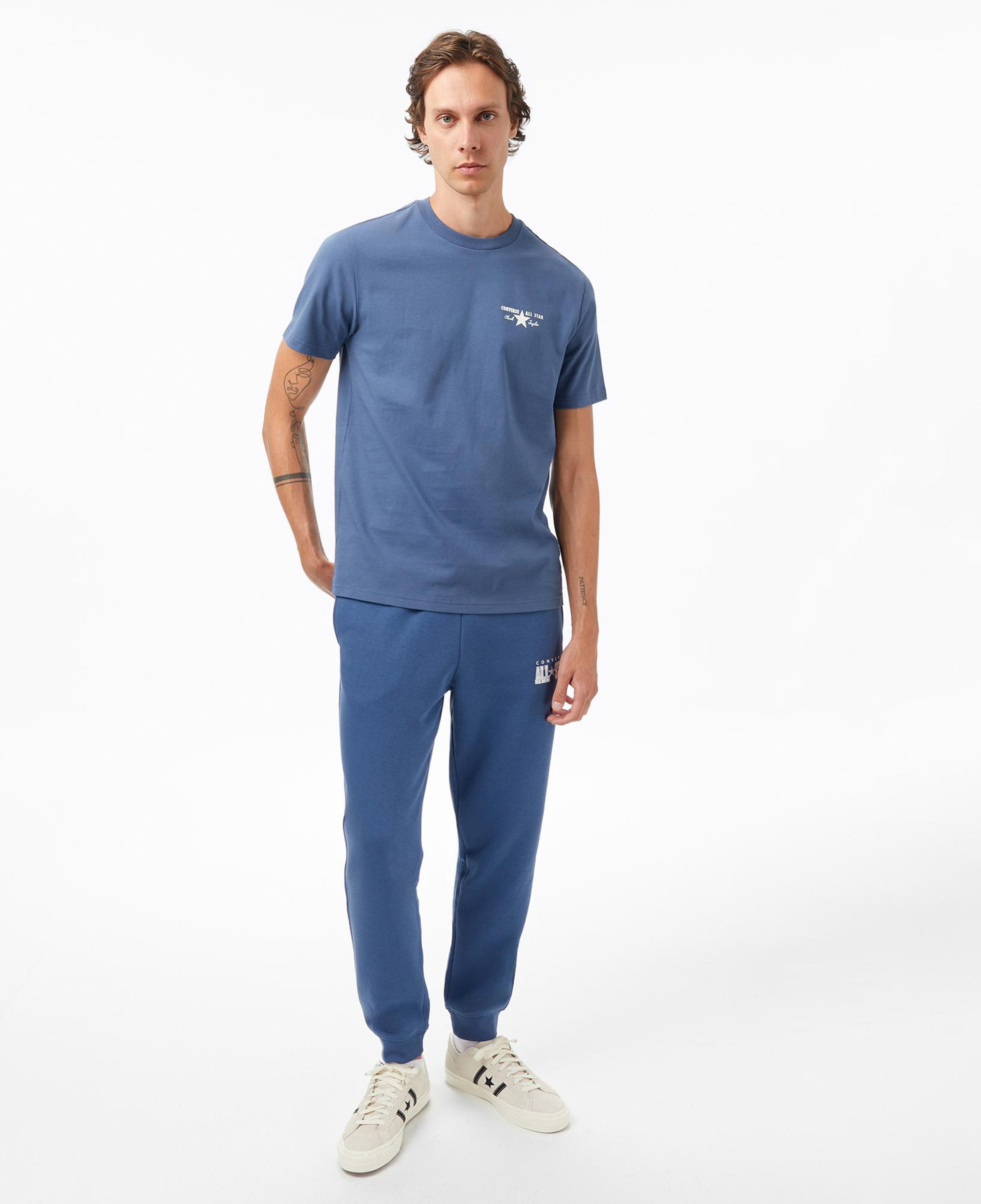 Converse Erkek Mavi T-Shirt