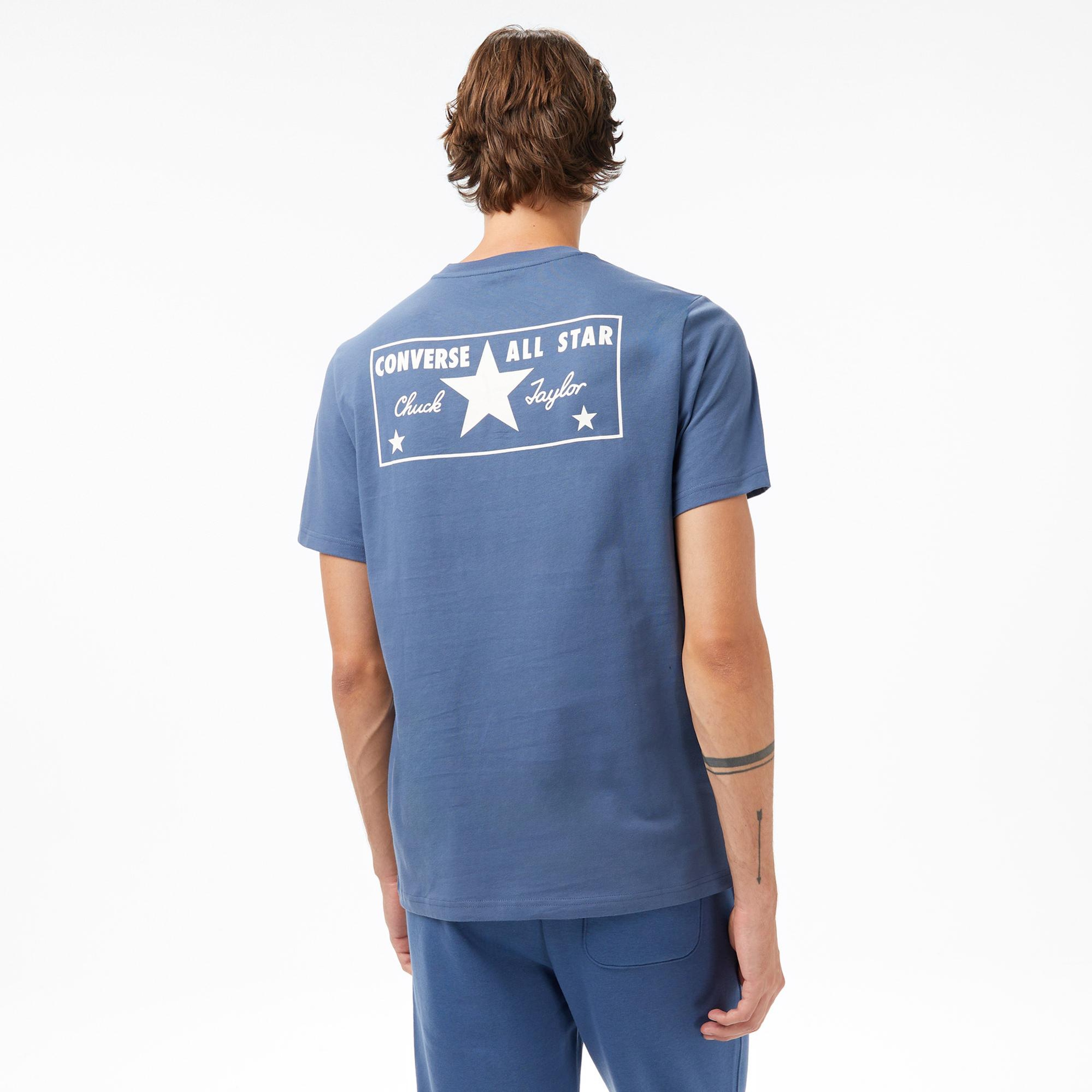 Converse Erkek Mavi T-Shirt