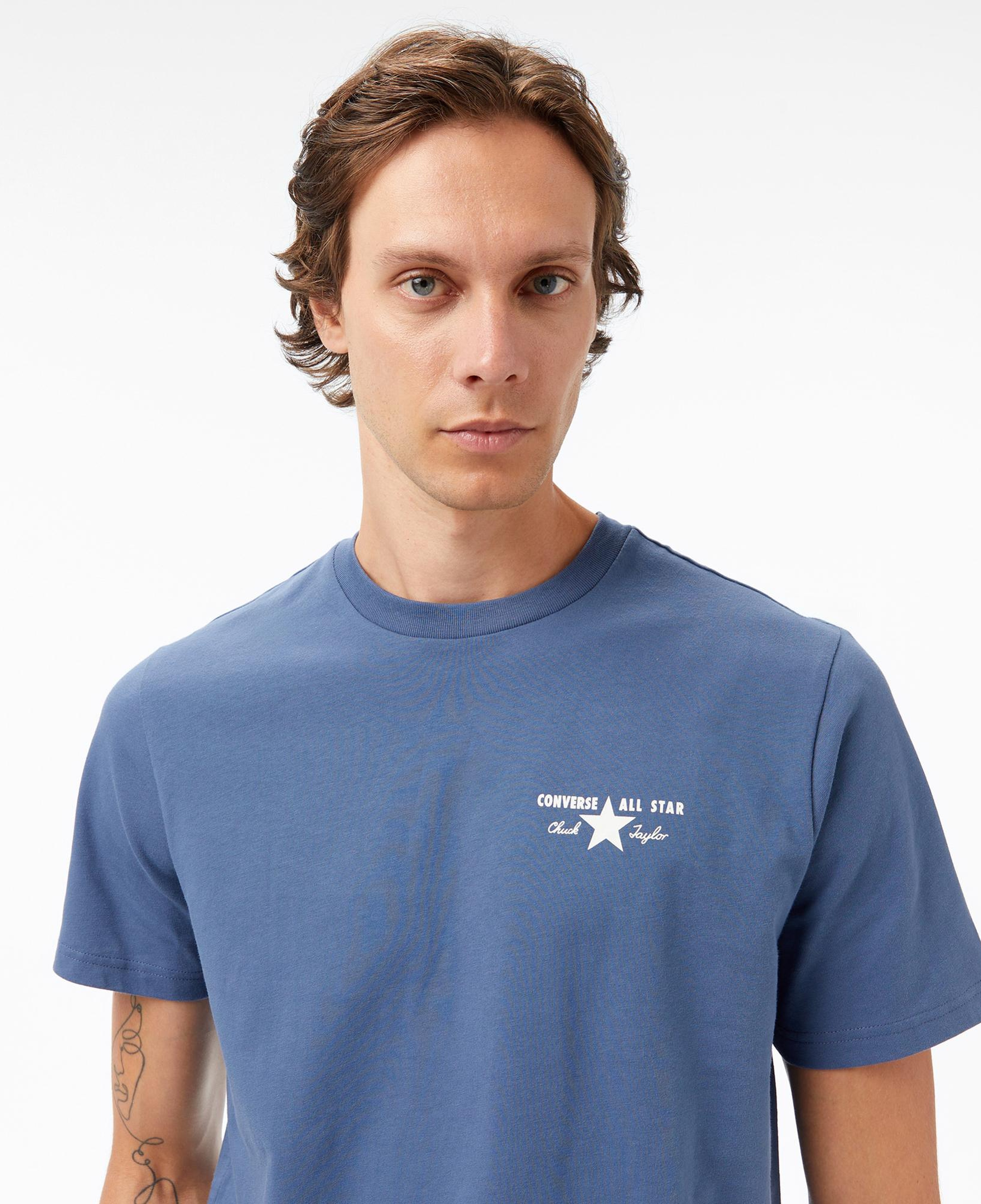 Converse Erkek Mavi T-Shirt