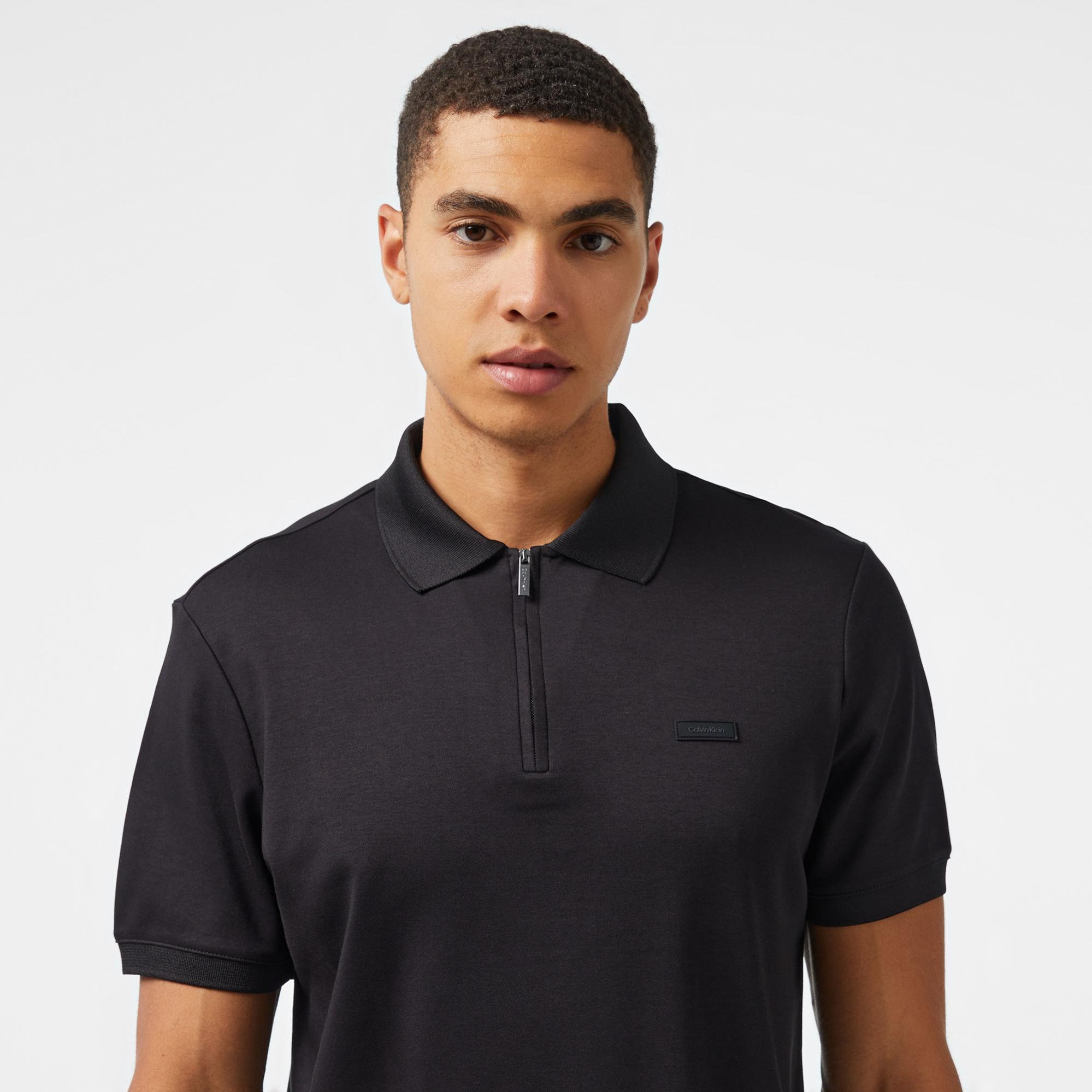 Calvin Klein Essentials Erkek Siyah Polo