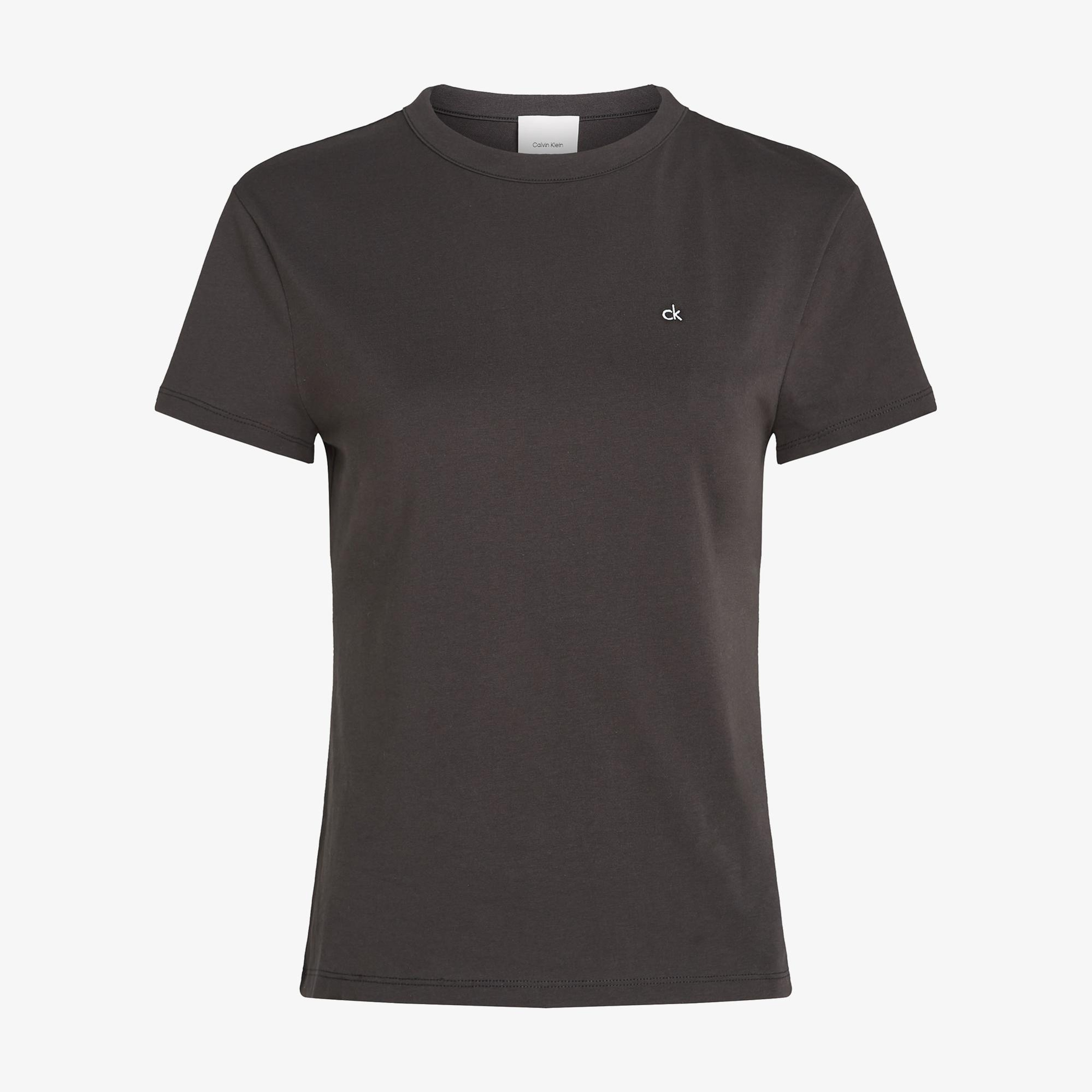 Calvin Klein Graphic Slim Kadın Siyah T-Shirt