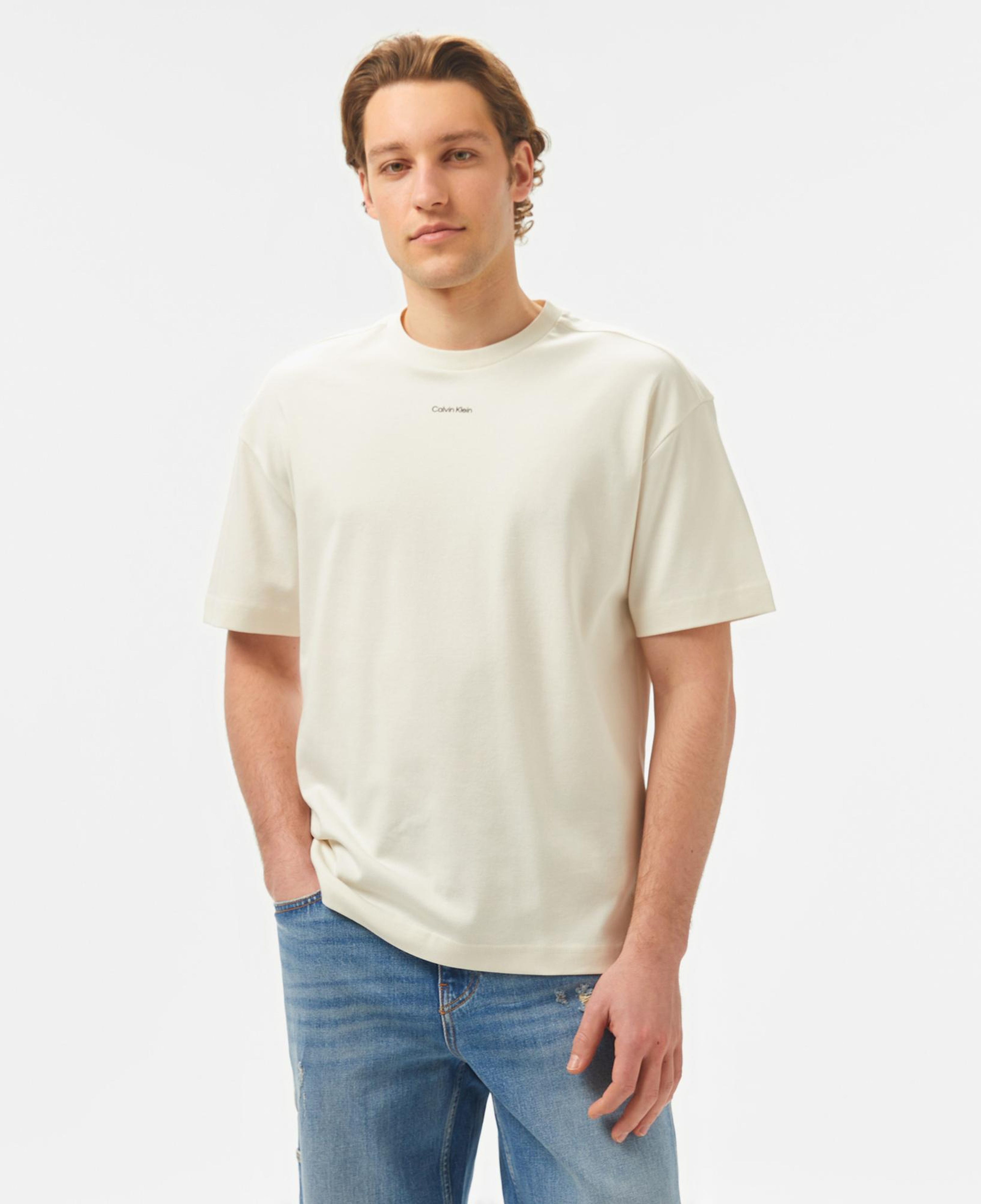Calvin Klein Erkek Beyaz T-Shirt