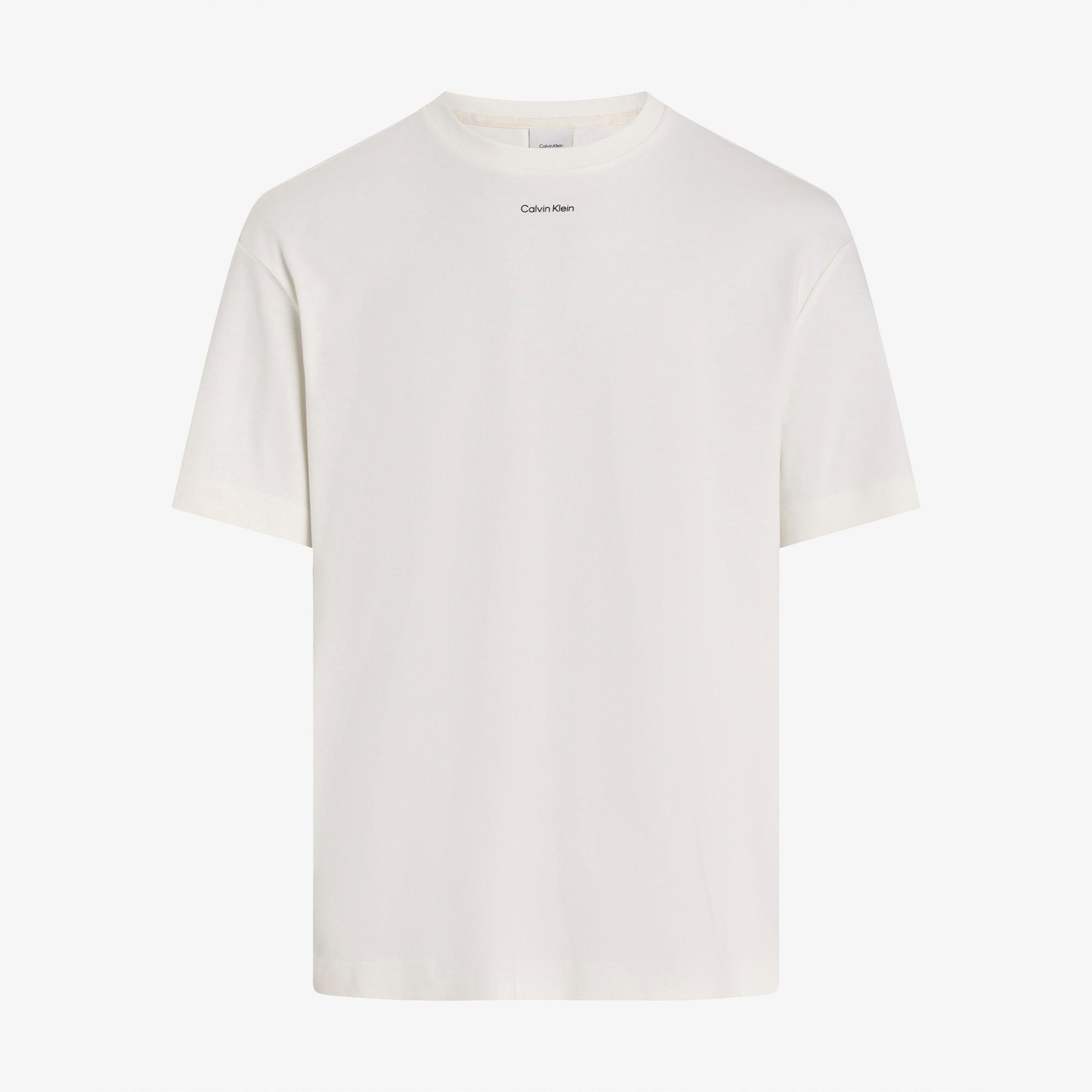 Calvin Klein Erkek Beyaz T-Shirt