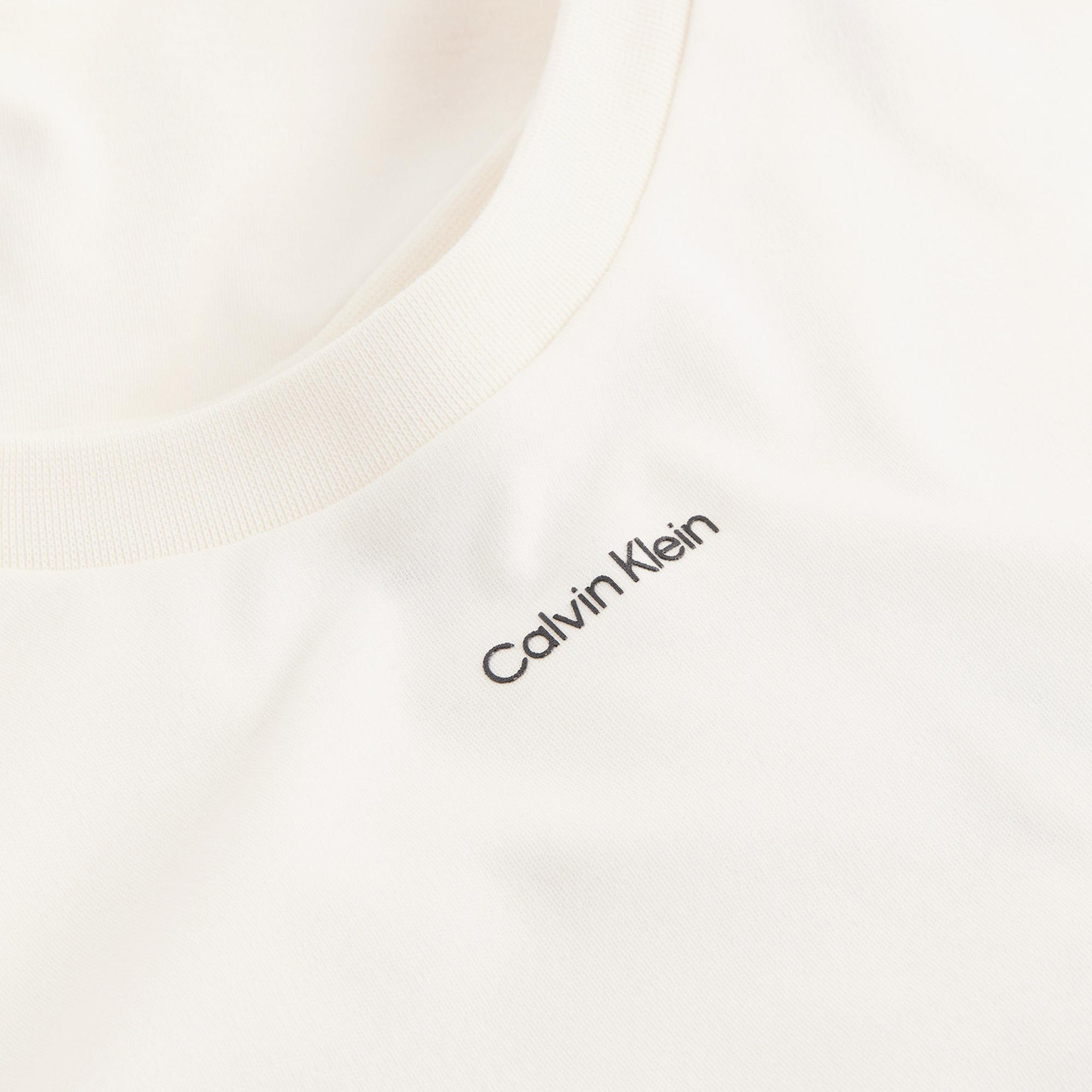 Calvin Klein Erkek Beyaz T-Shirt