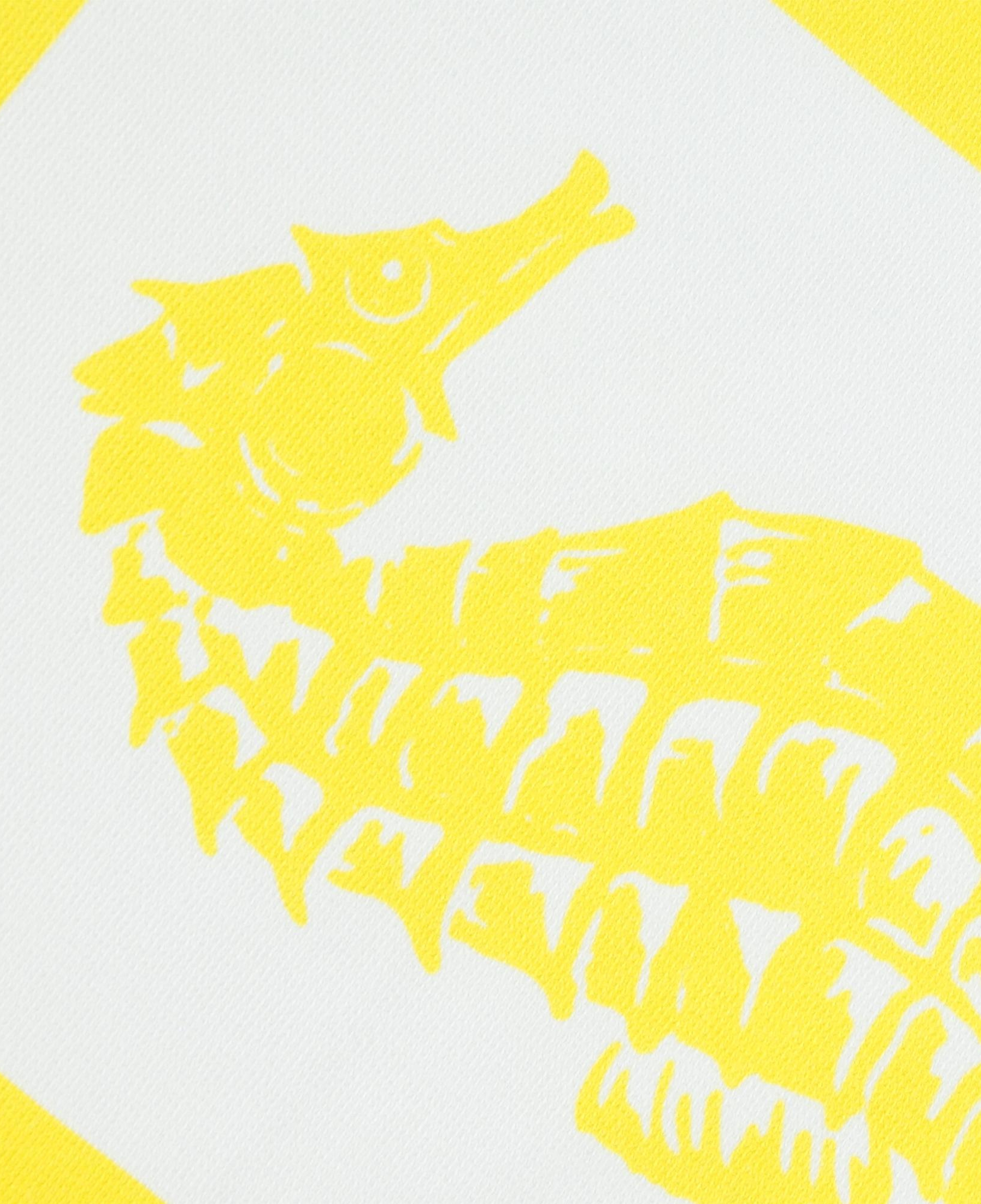 Nautica Unisex Sarı Desenli Plaj Havlusu