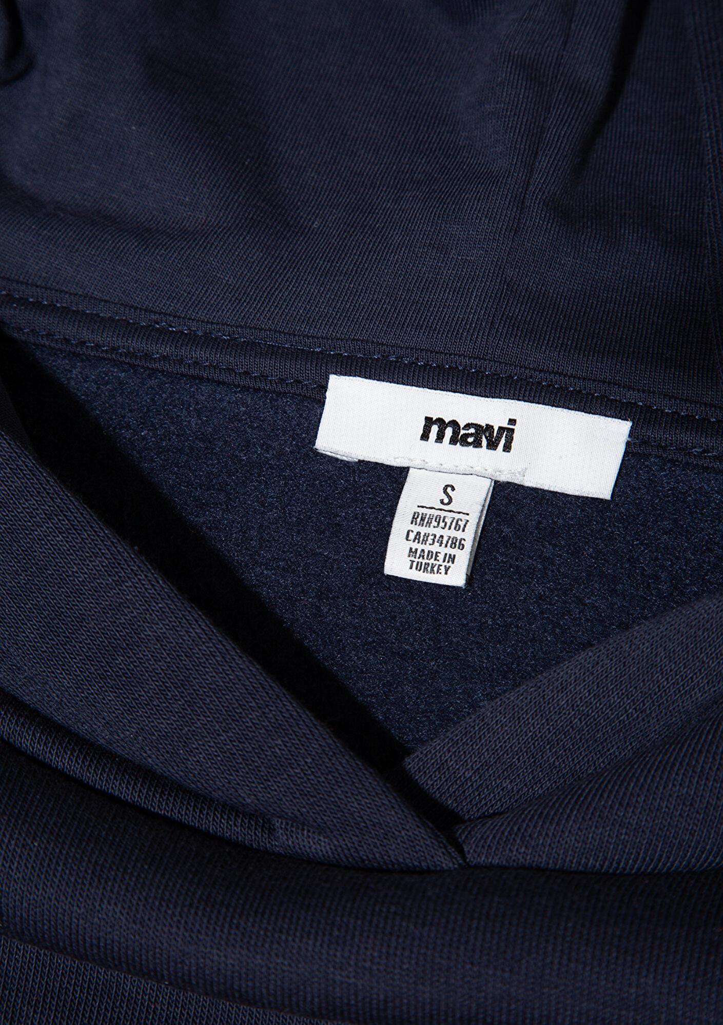 Mavi Mavi Kedi Logo Lacivert Sweatshirt 1S10461-70488