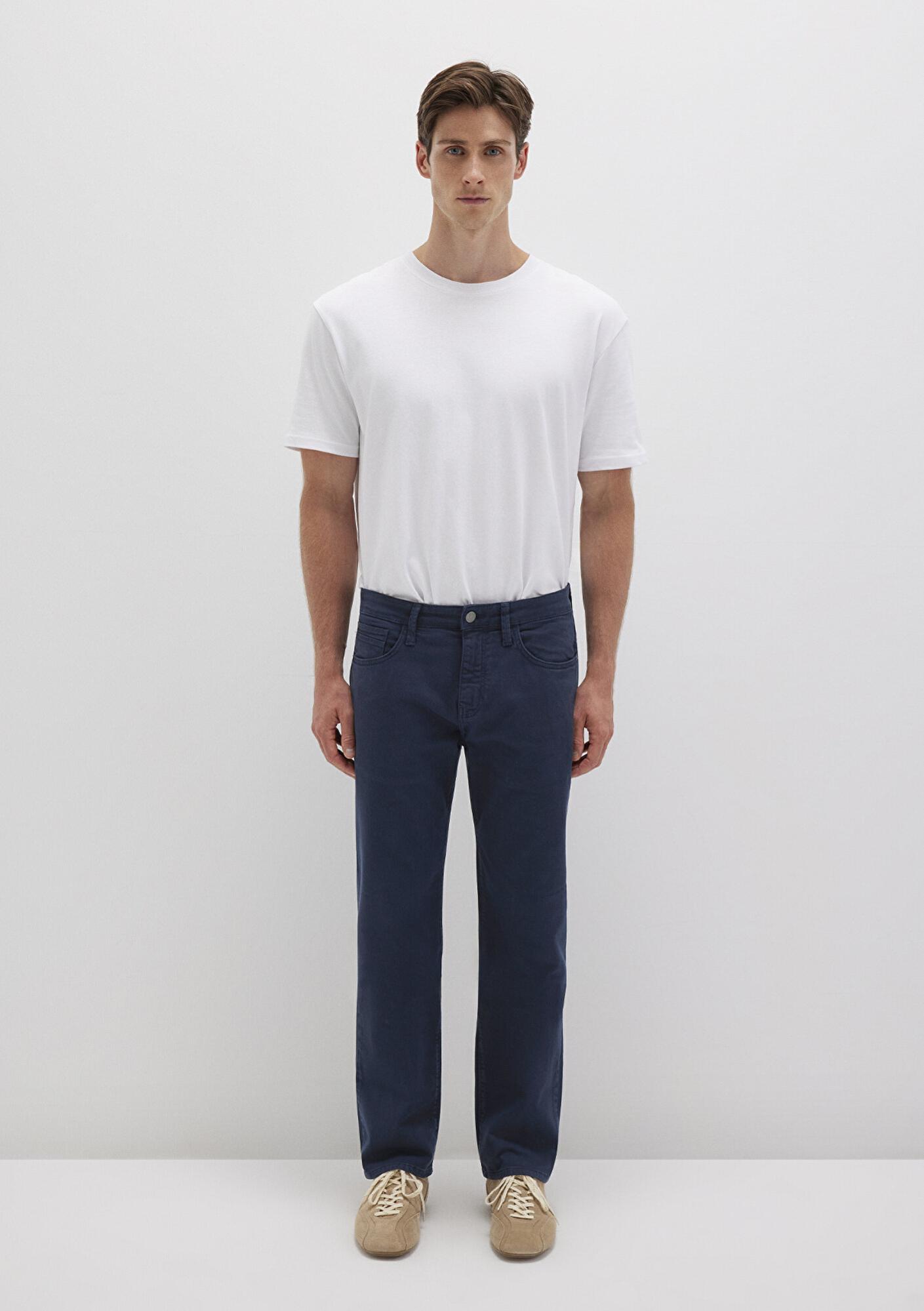 Mavi Lisbon Koyu Lacivert Denim Gabardin Pantolon 0010039-90682