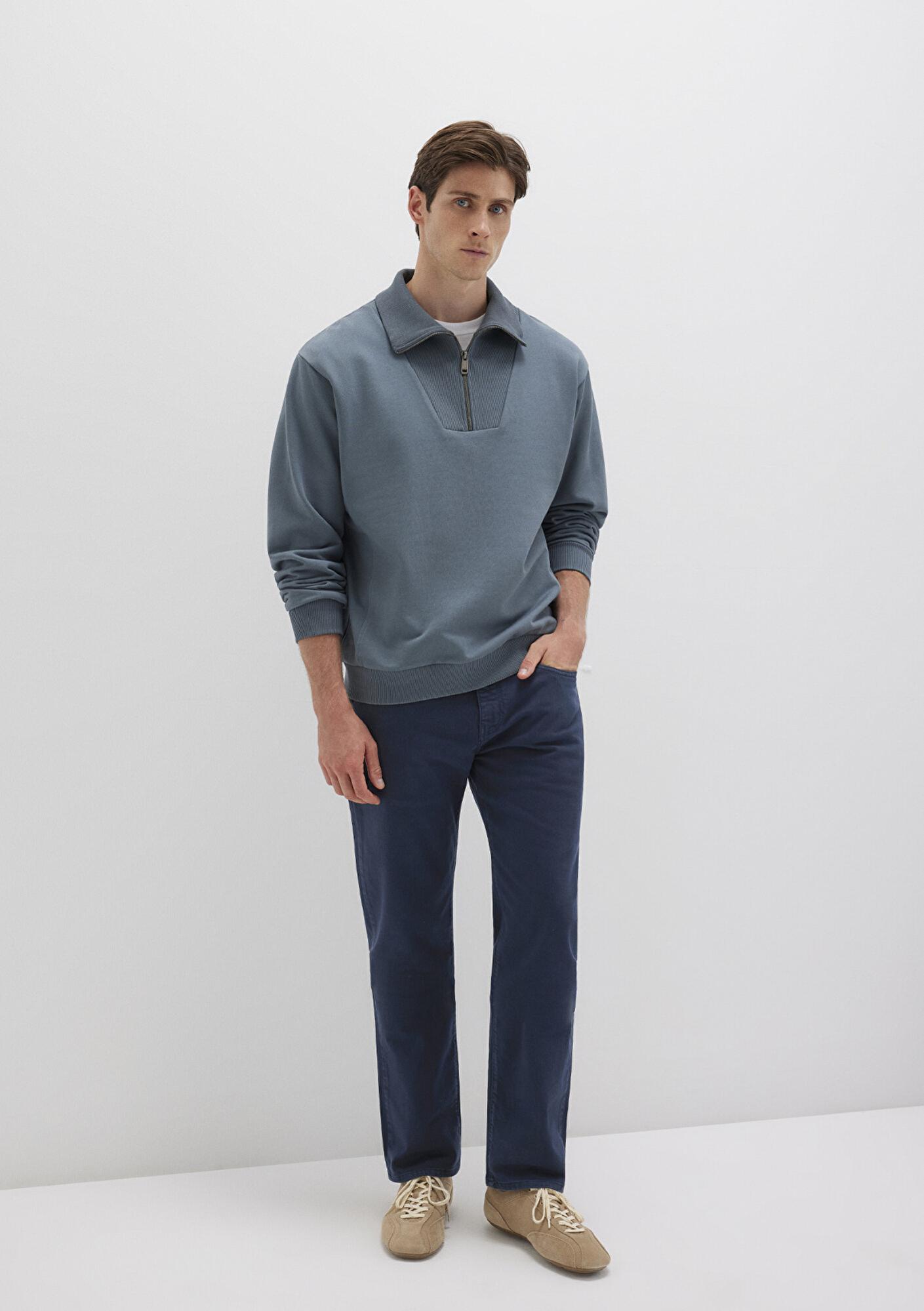 Mavi Lisbon Koyu Lacivert Denim Gabardin Pantolon 0010039-90682