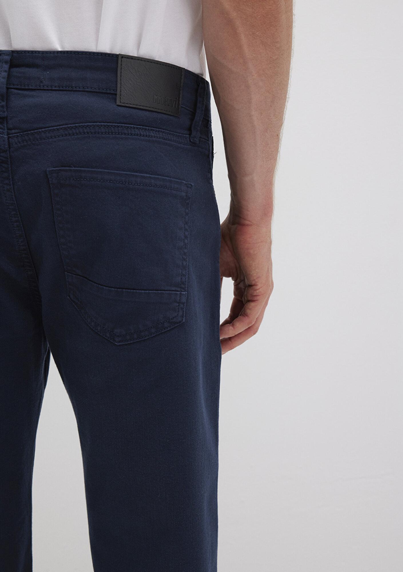 Mavi Lisbon Koyu Lacivert Denim Gabardin Pantolon 0010039-90682