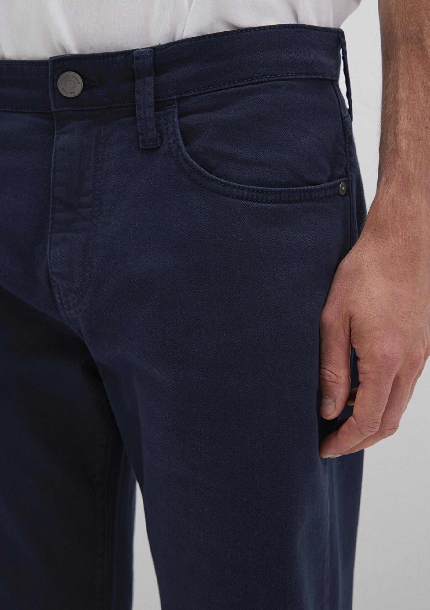 Mavi Lisbon Koyu Lacivert Denim Gabardin Pantolon 0010039-90682