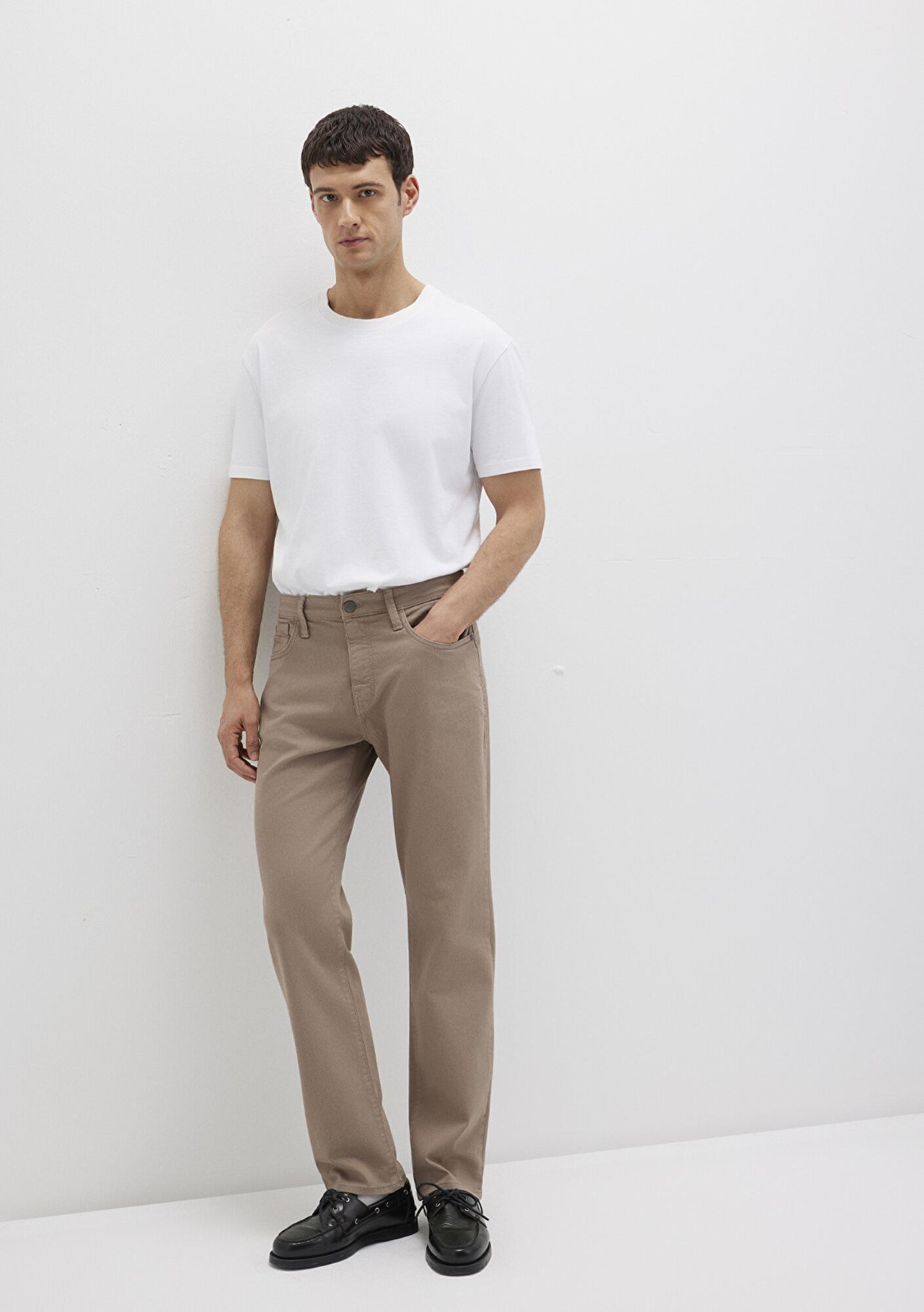 Mavi Lisbon Bej Denim Gabardin Pantolon 0010039-90681